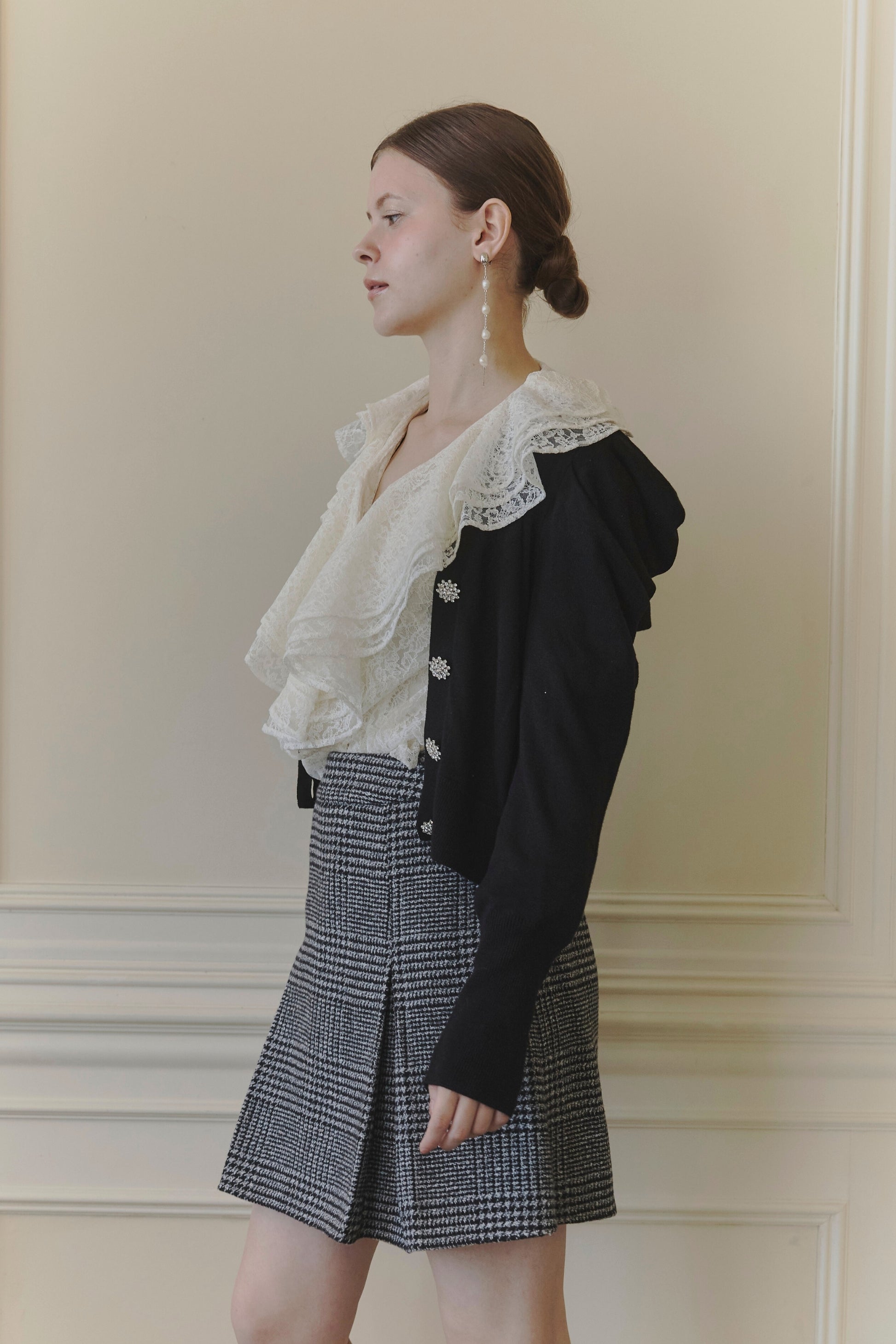 Bijou button cardigan