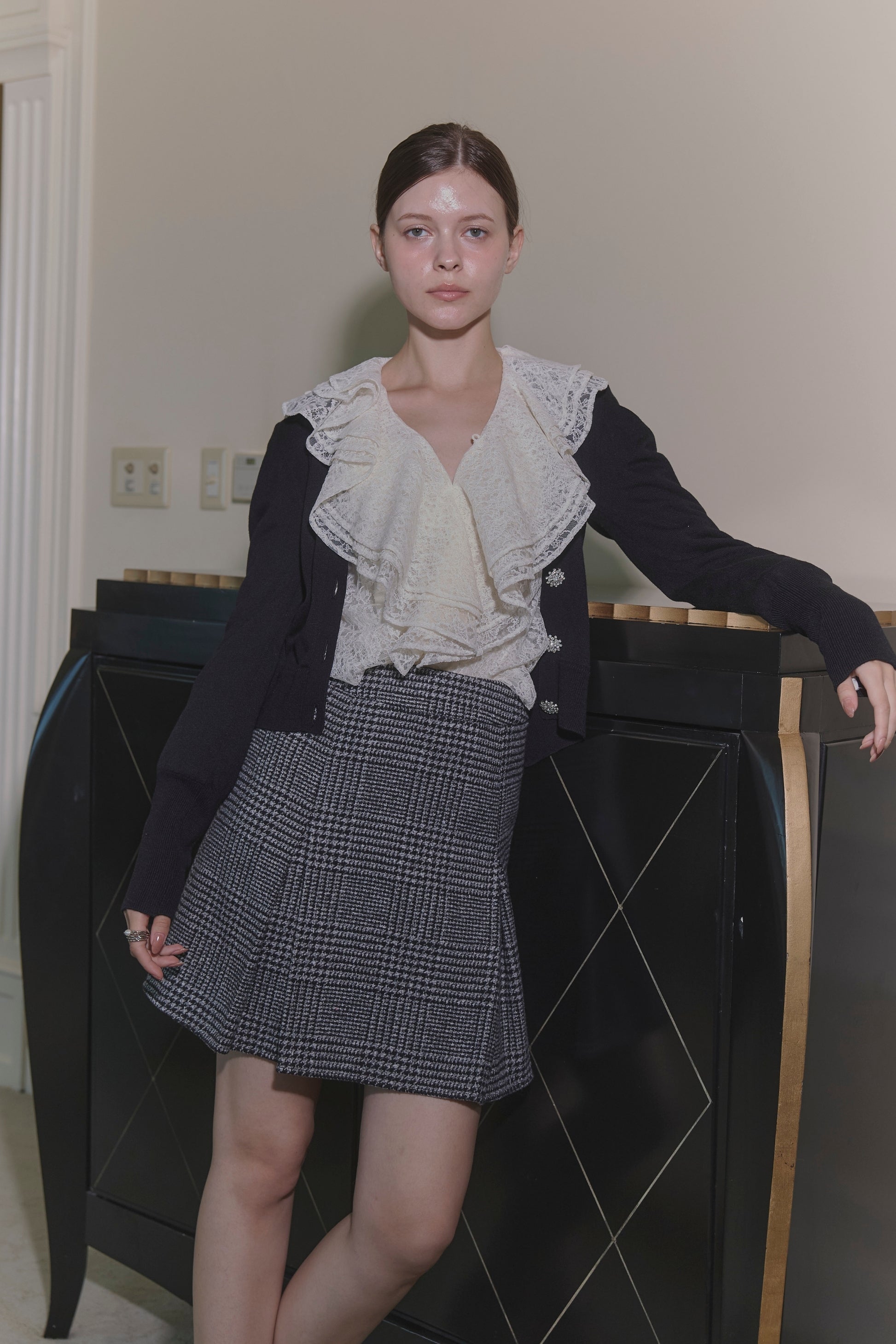 Bijou button cardigan