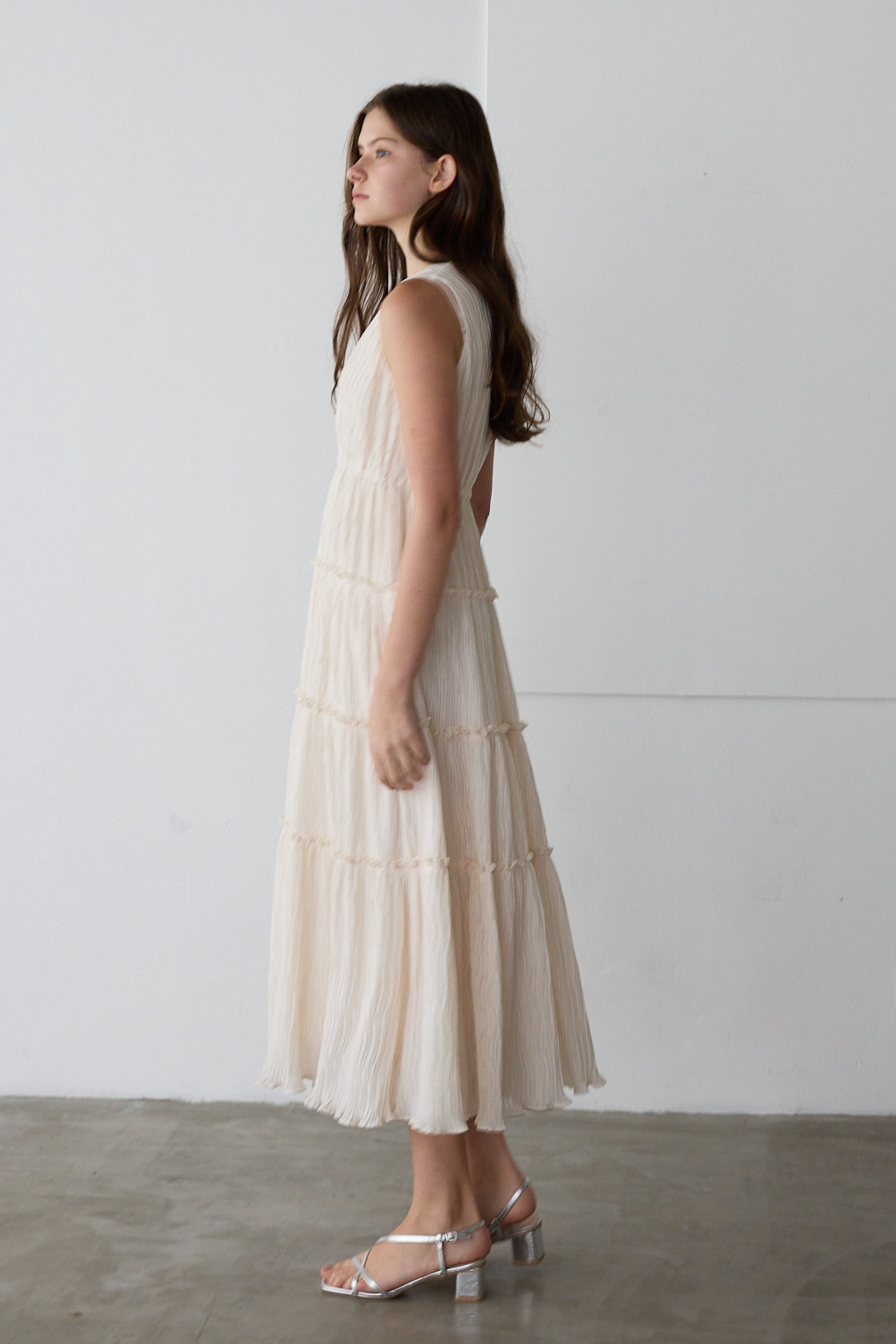 Tiered flare one-piece
