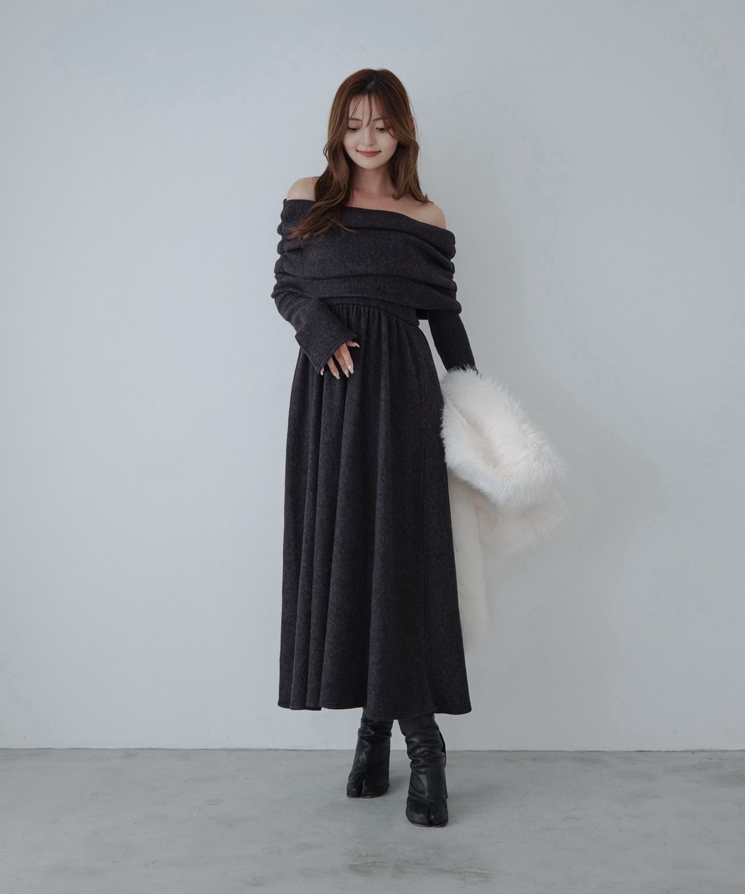 【SALE】Multi way knit one-piece