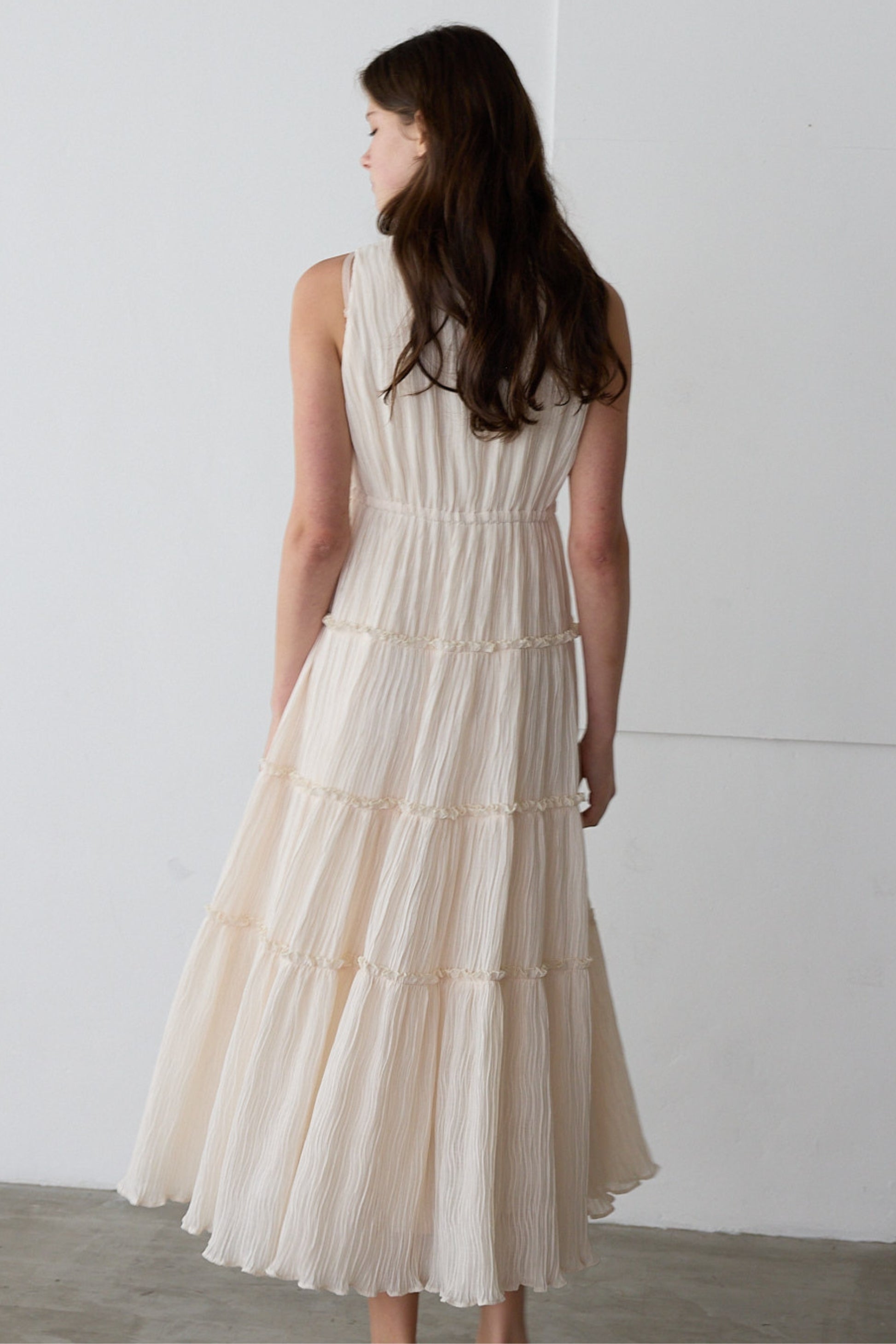 Tiered flare one-piece