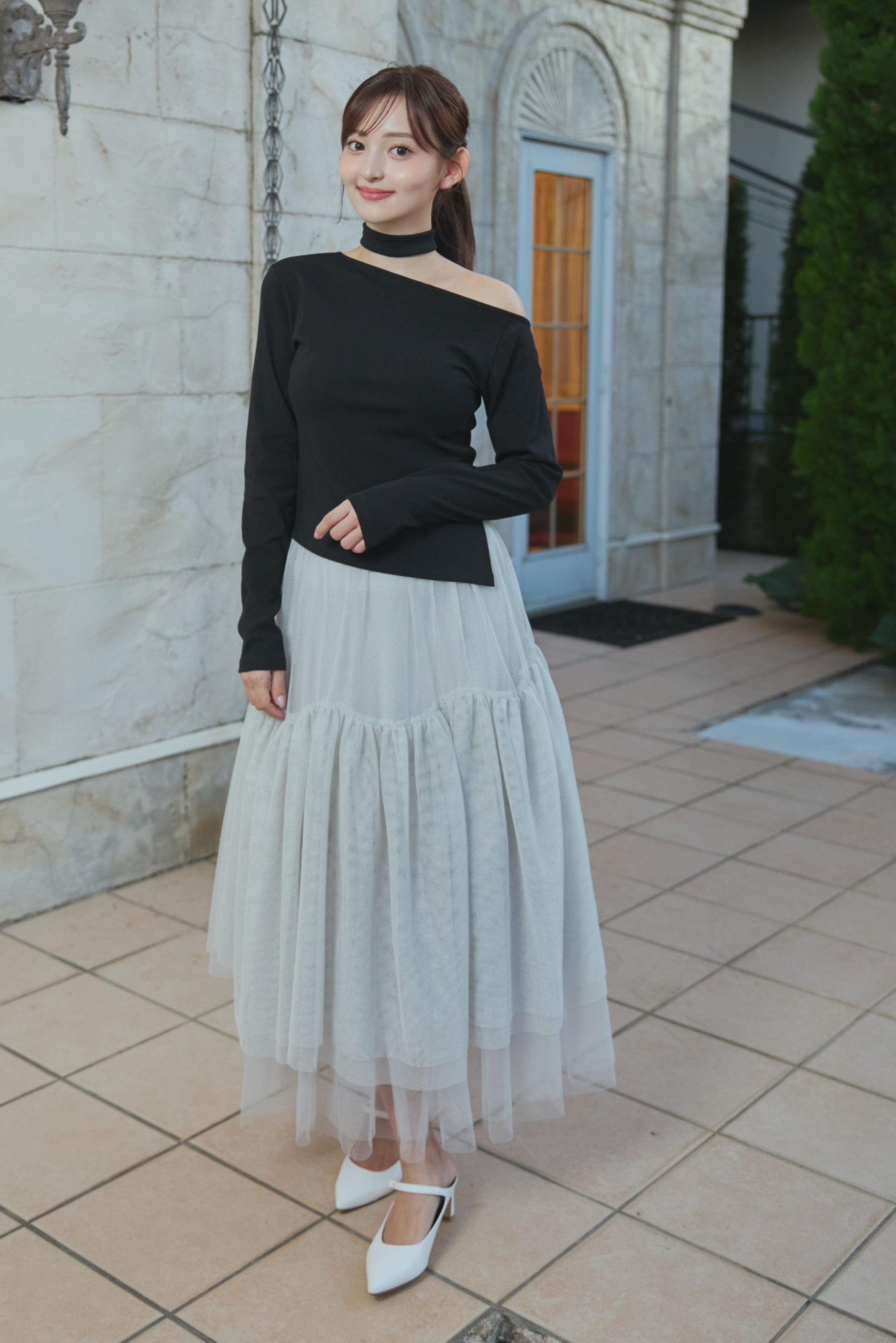 Volume Tulle Skirt