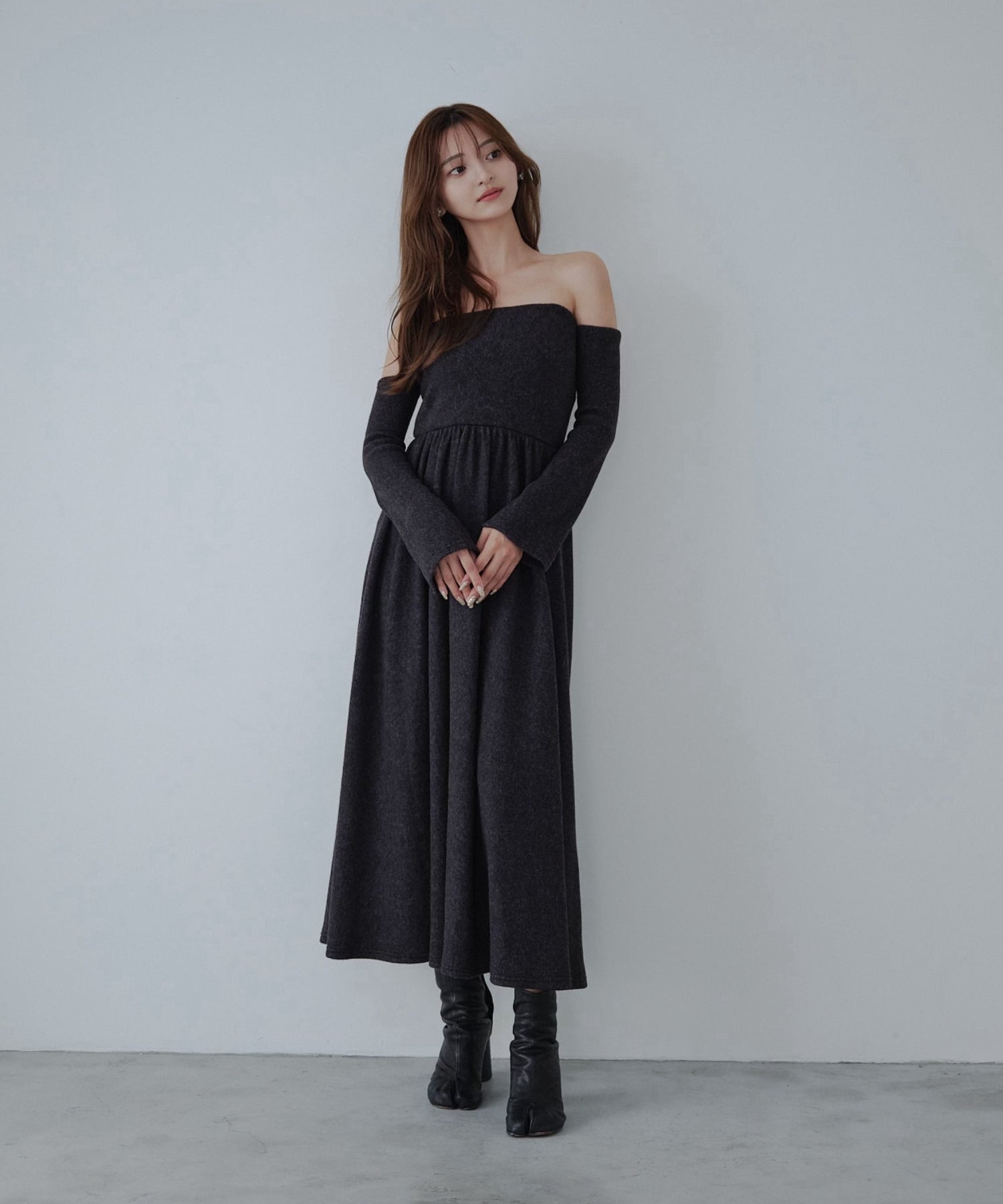 【SALE】Multi way knit one-piece
