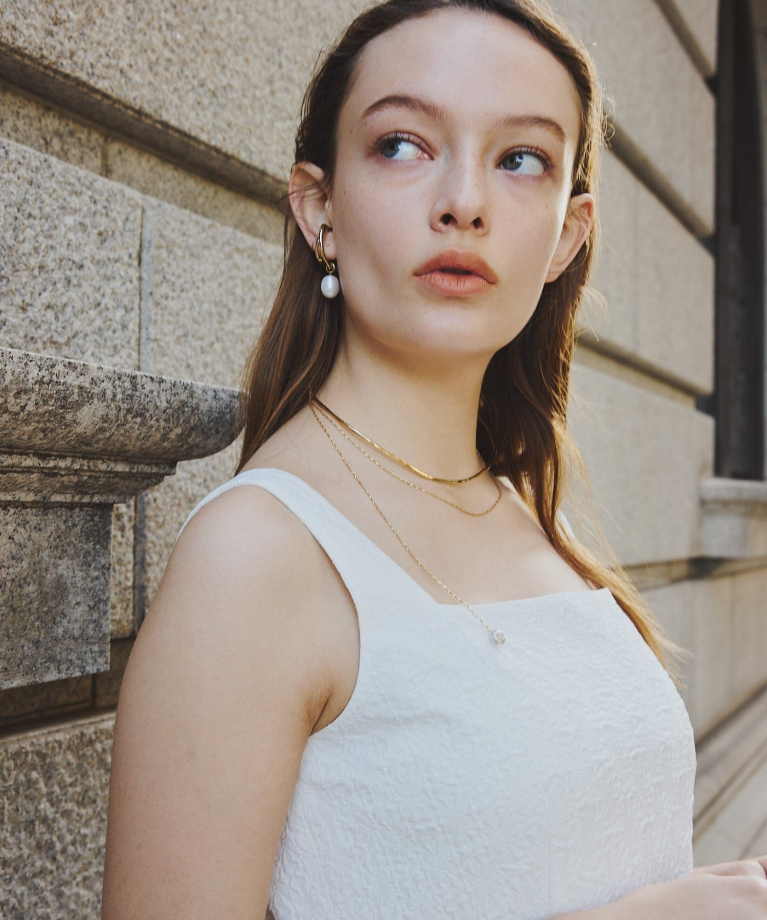 Pearl ringcuff【Gold/Silver】
