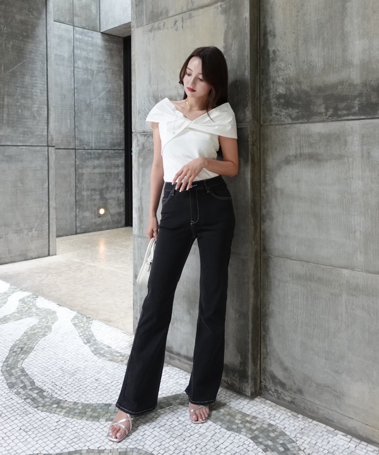 【SALE】Flare fit denim