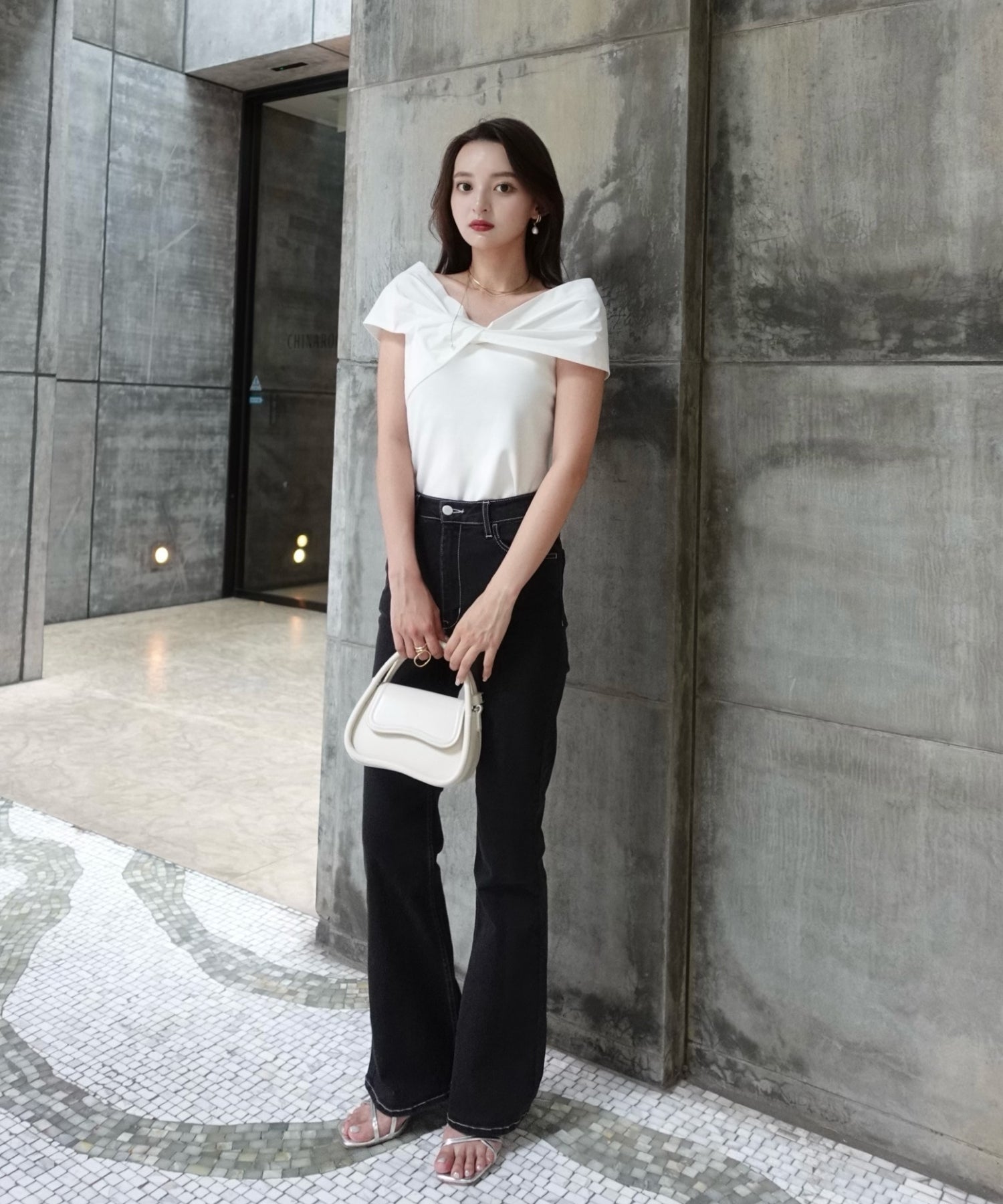 【SALE】Flare fit denim