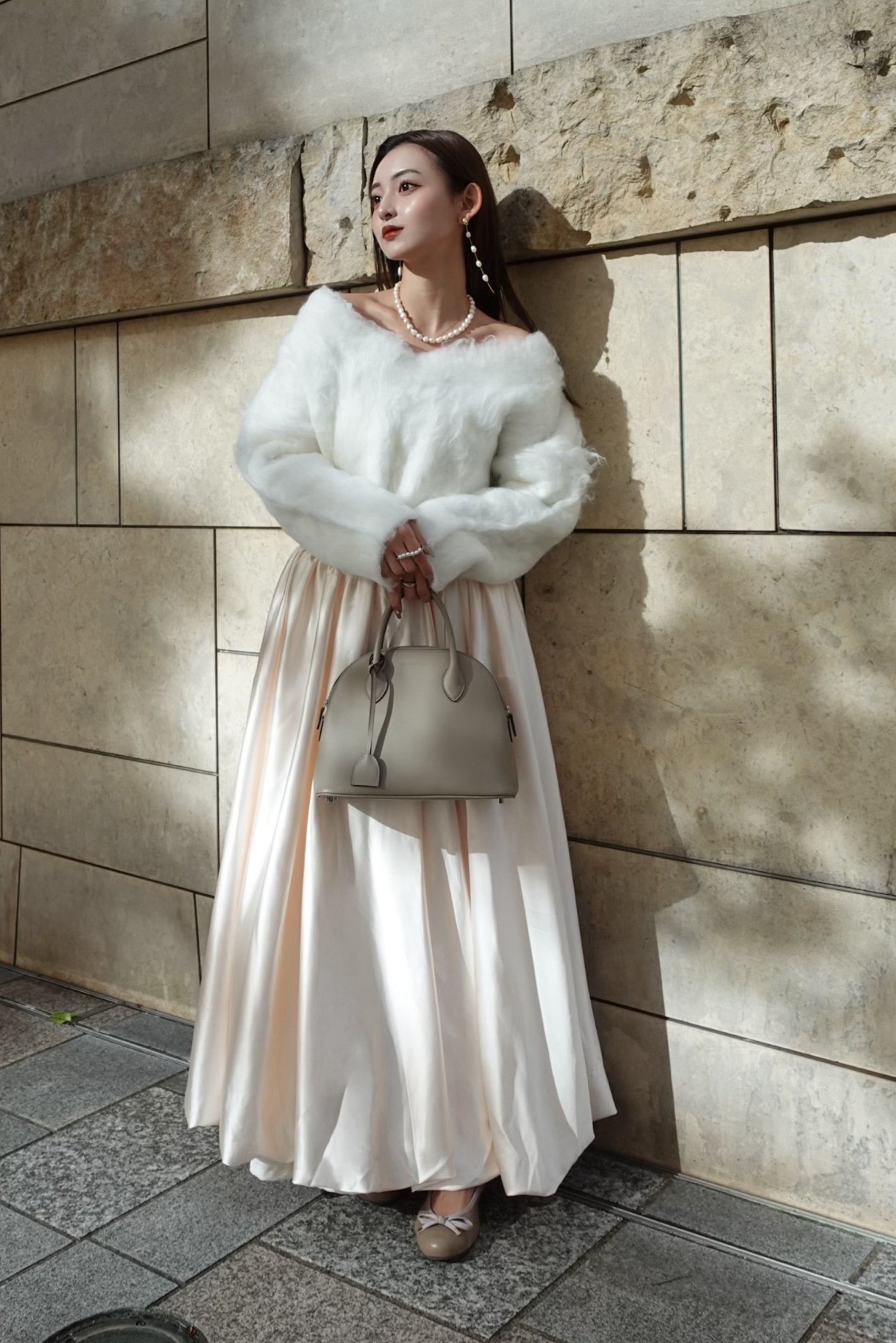 【SALE】Shaggy knit