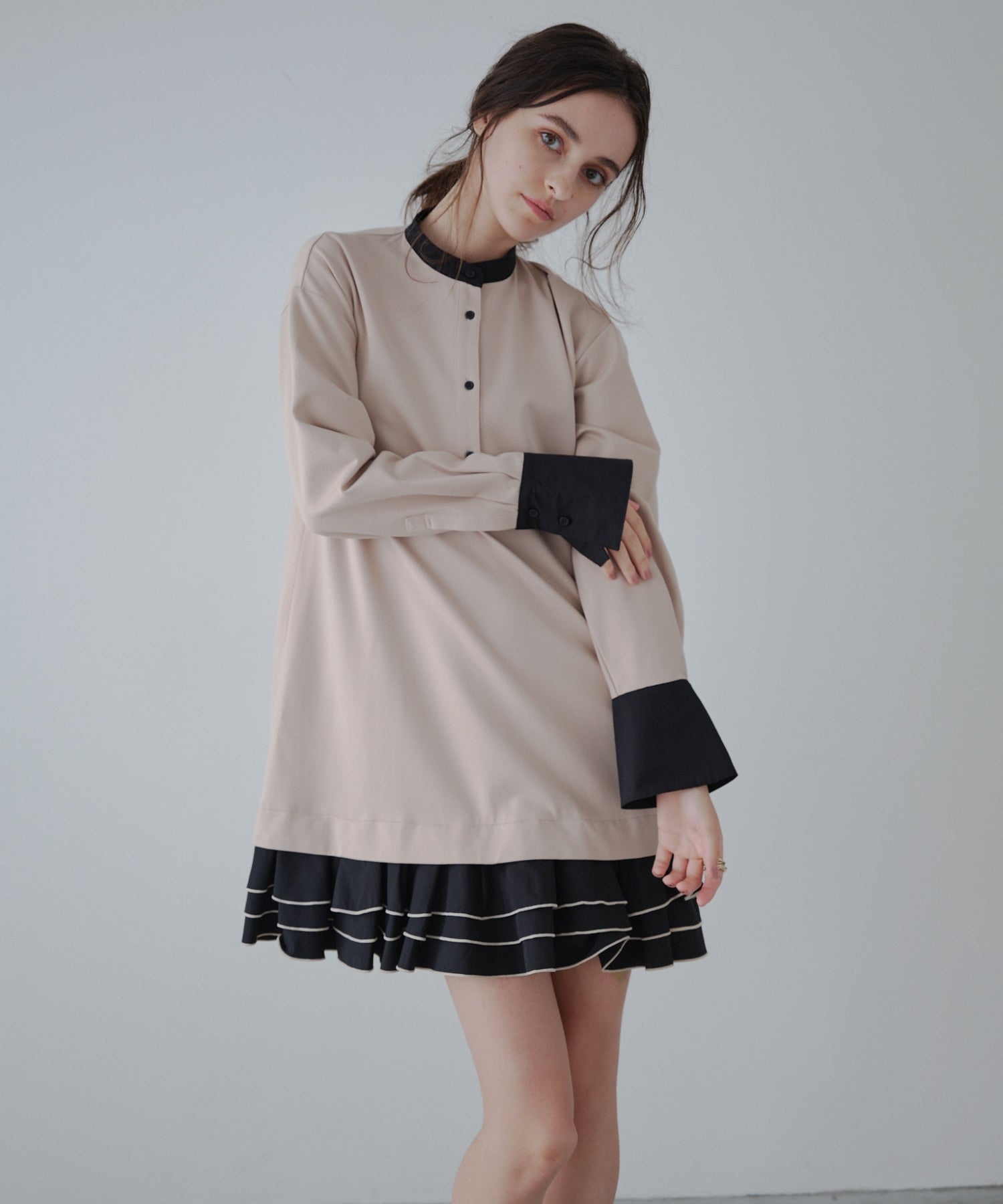 Frill mini one-piece