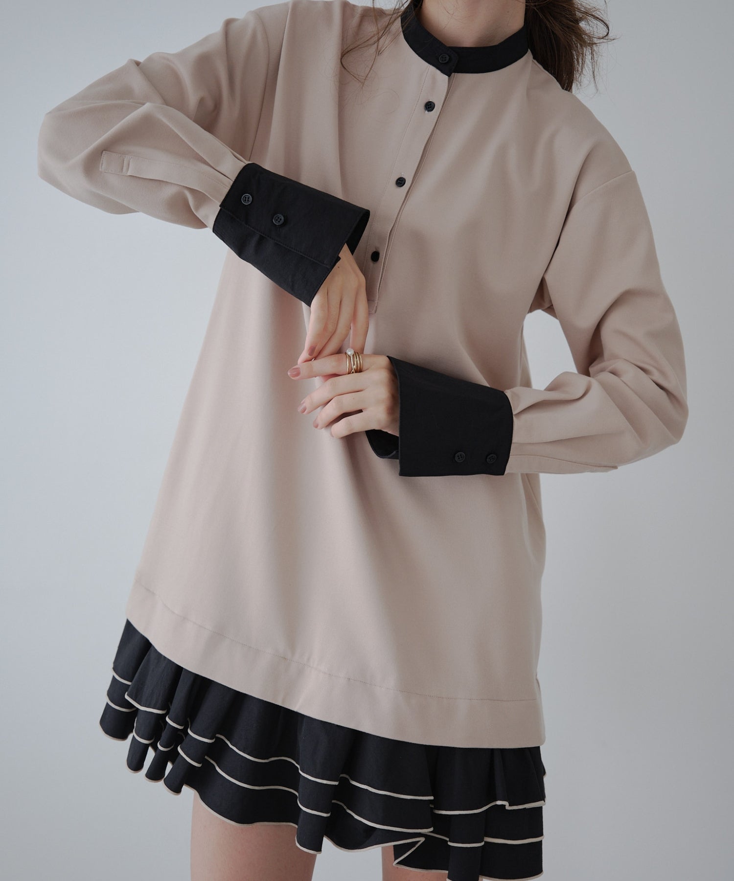 Frill mini one-piece