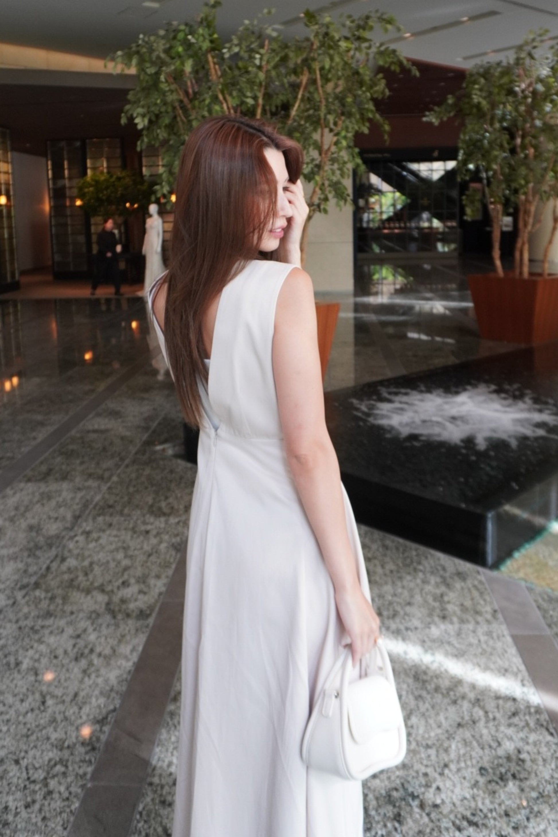 SALE / Tiered flare jumper skirt