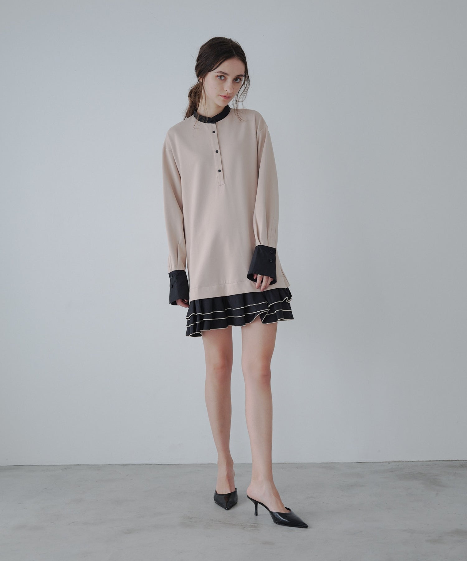 Frill mini one-piece
