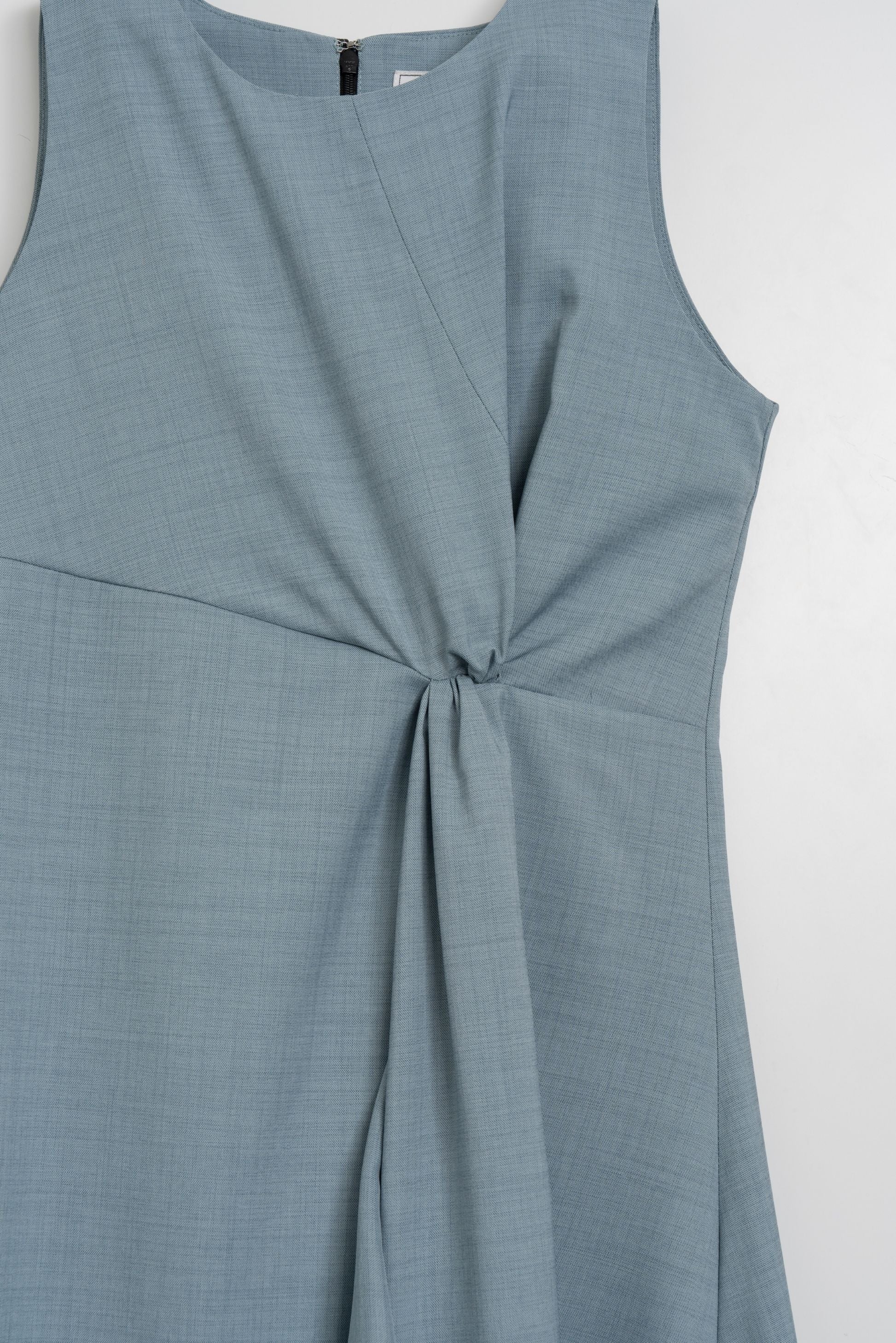 Ruffle frill one-piece (light blue)