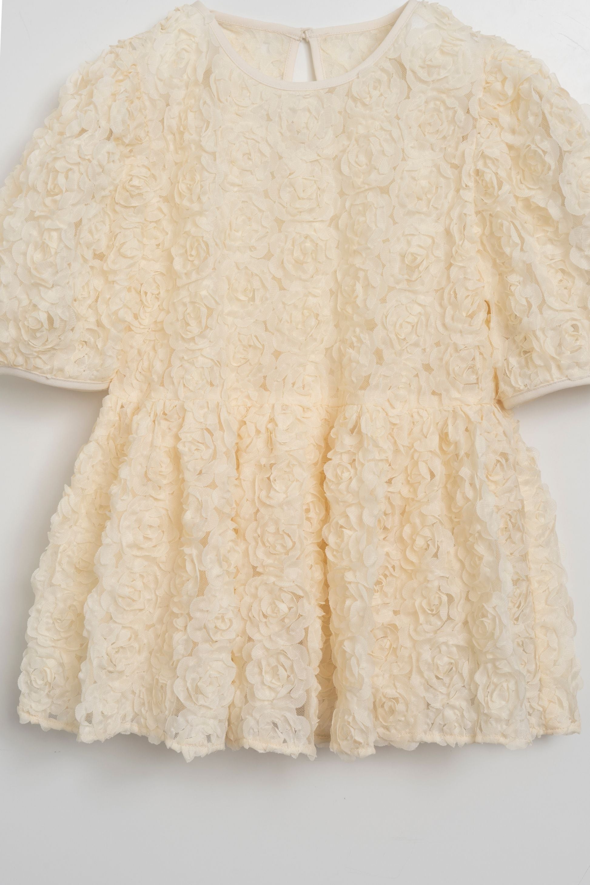 Flower Tulle blouse