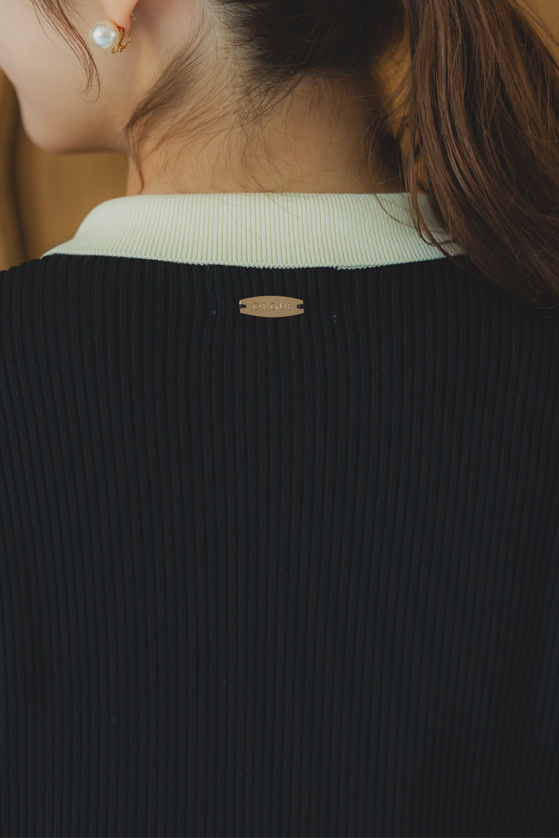 バイカラードッキングワンピース