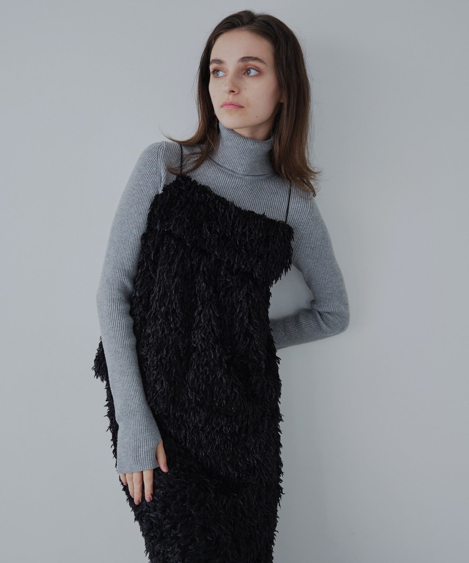 【SALE】Feather fringe cami