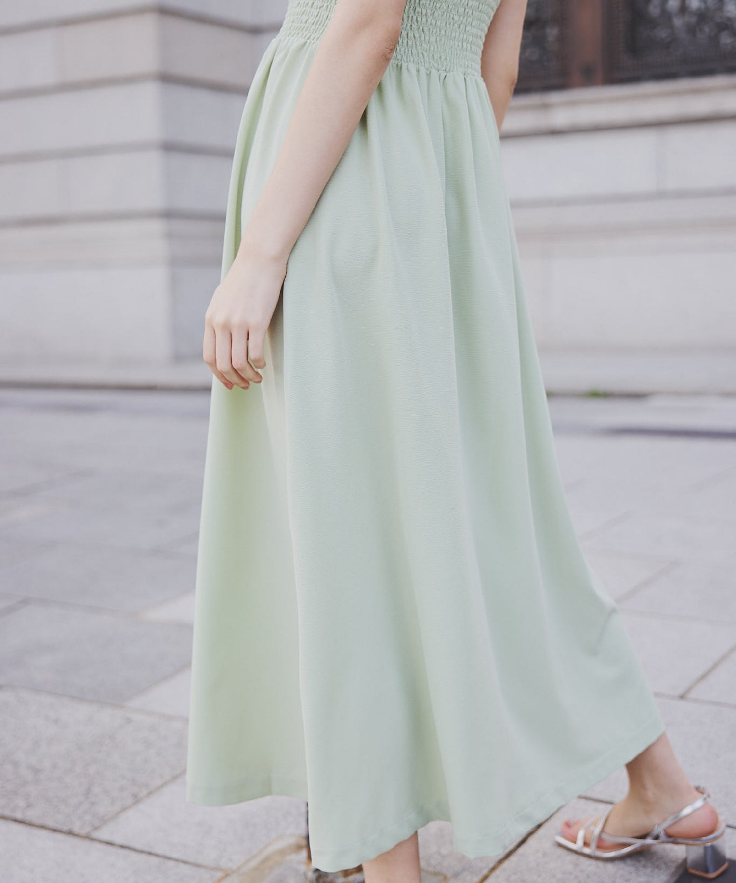 Keyneck gather onepiece【Mint】