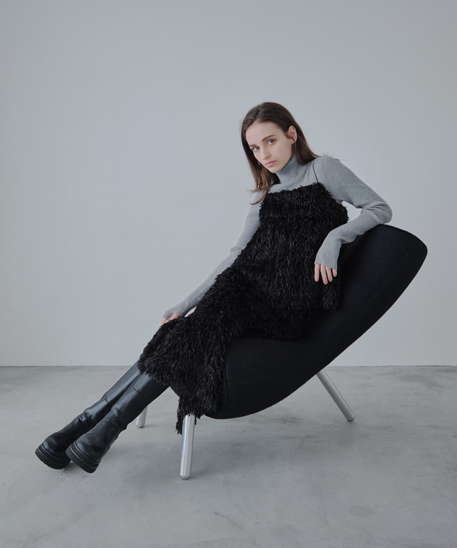 【SALE】Feather fringe cami