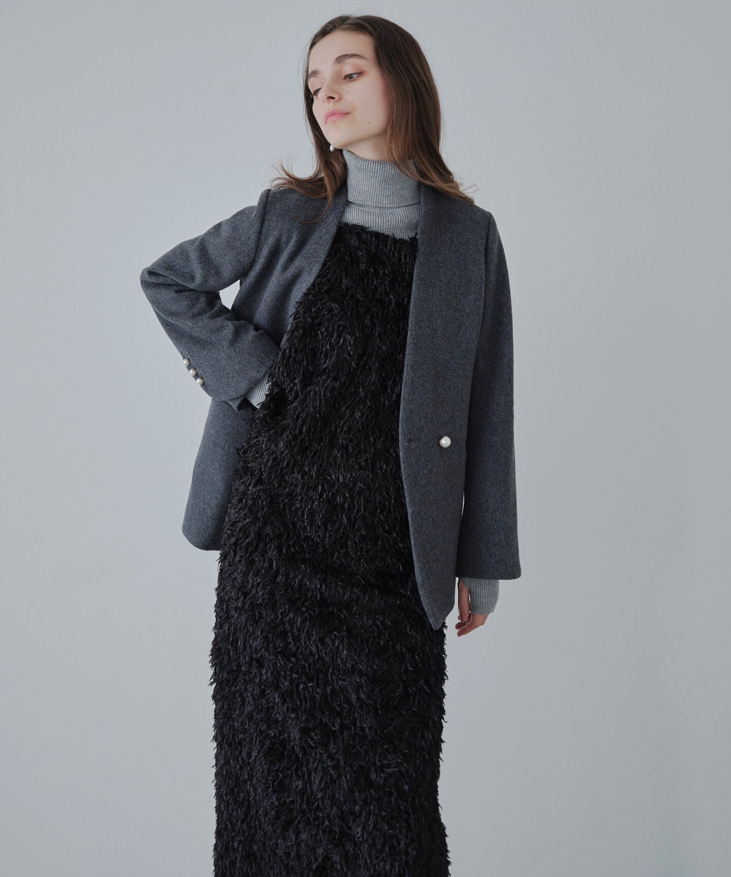 【SALE】Feather fringe cami