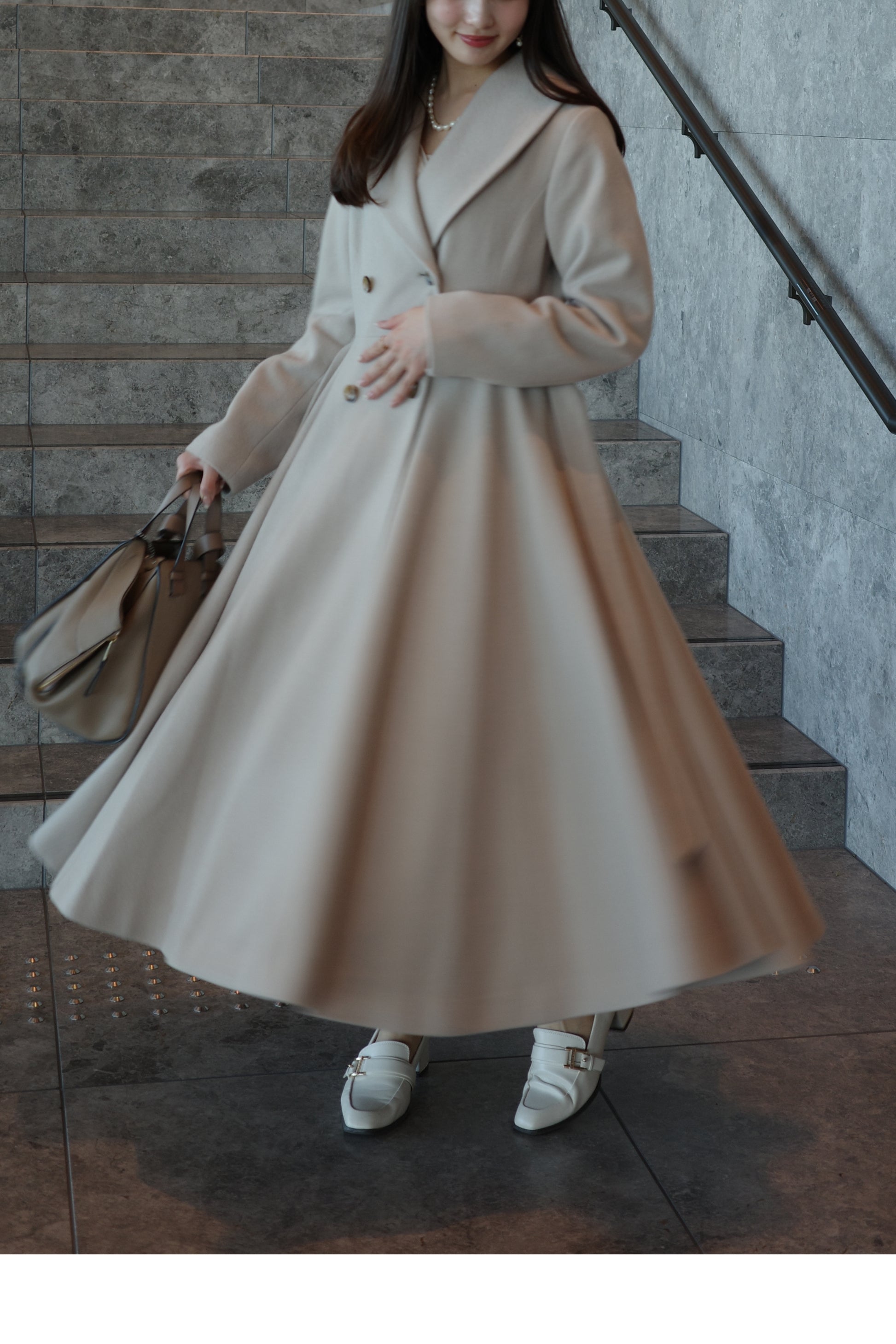 Classic flare coat