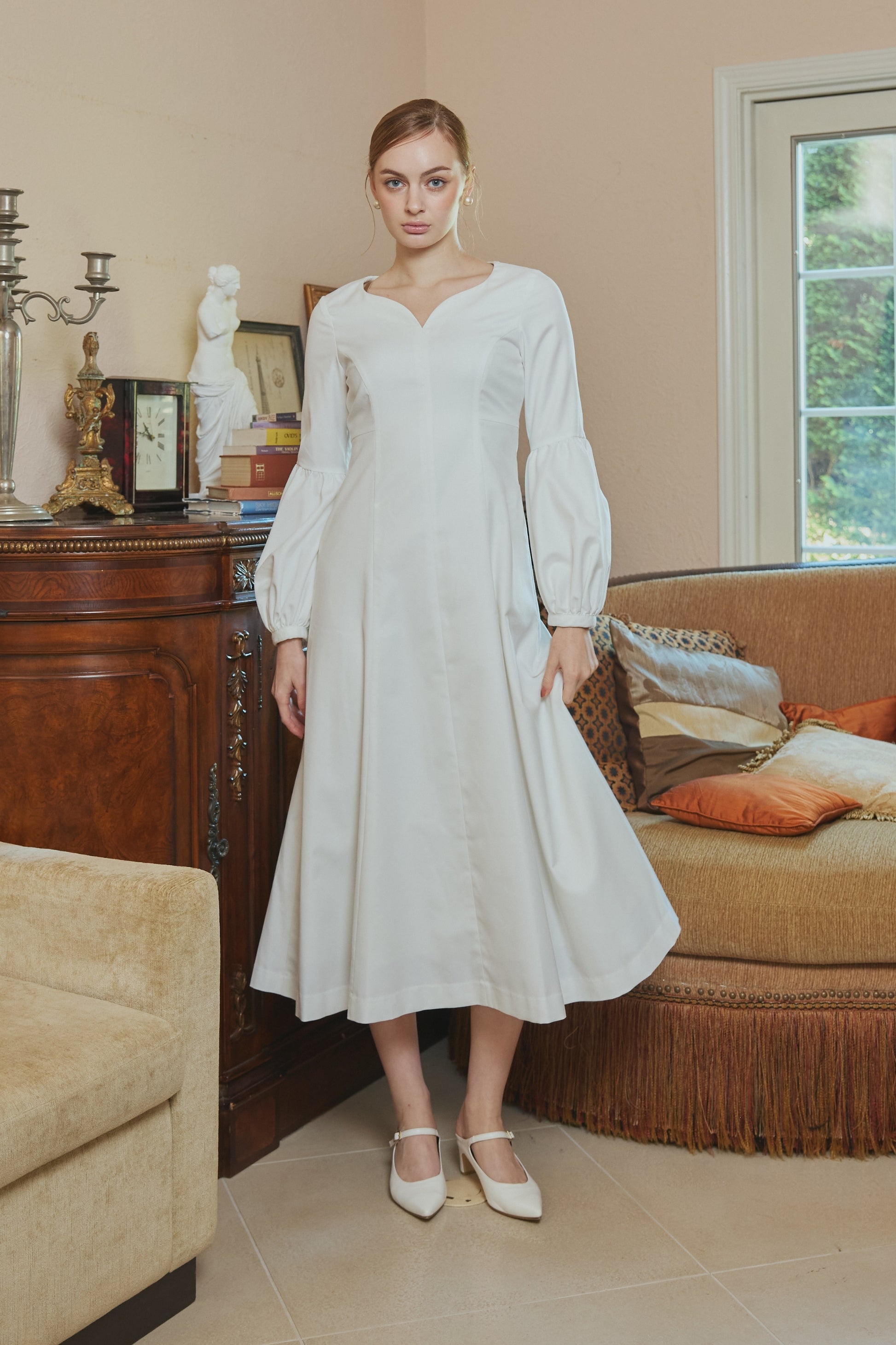 Heart Neck One-Piece