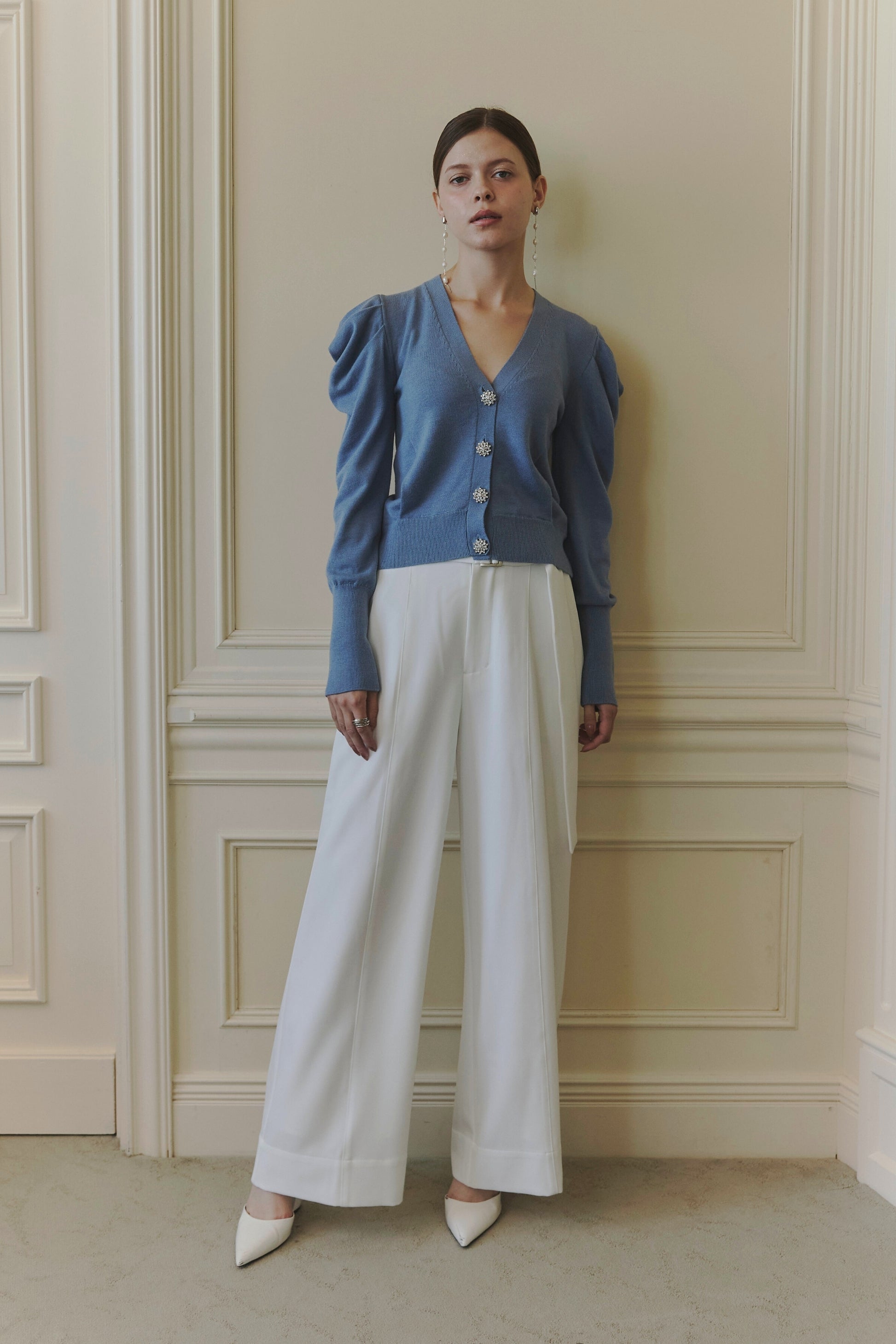 Bijou button cardigan