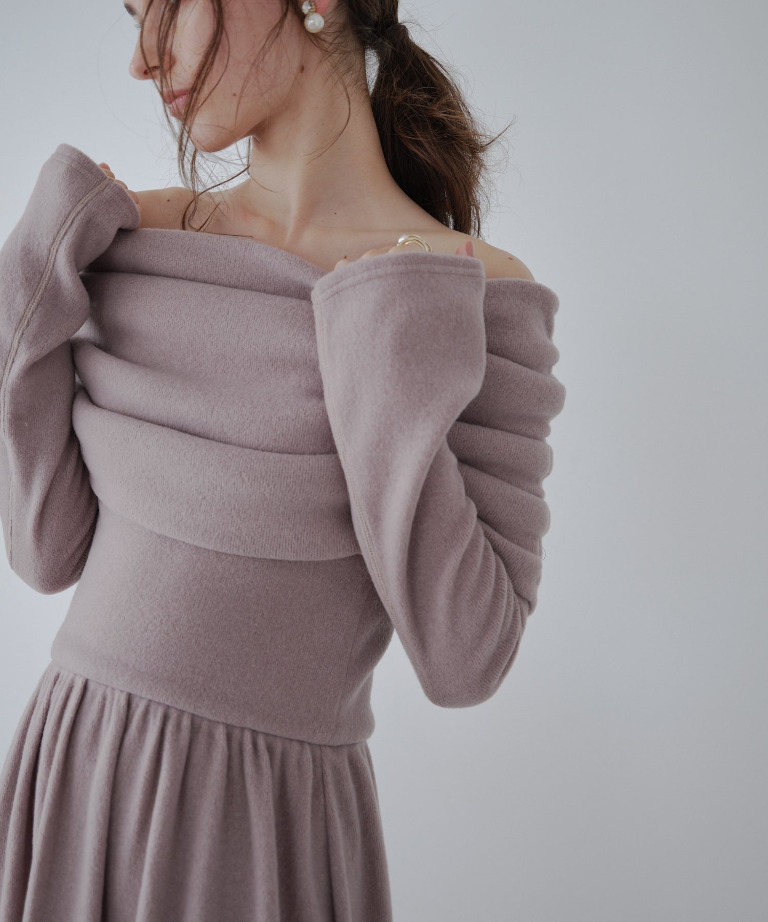 【SALE】Multi way knit one-piece