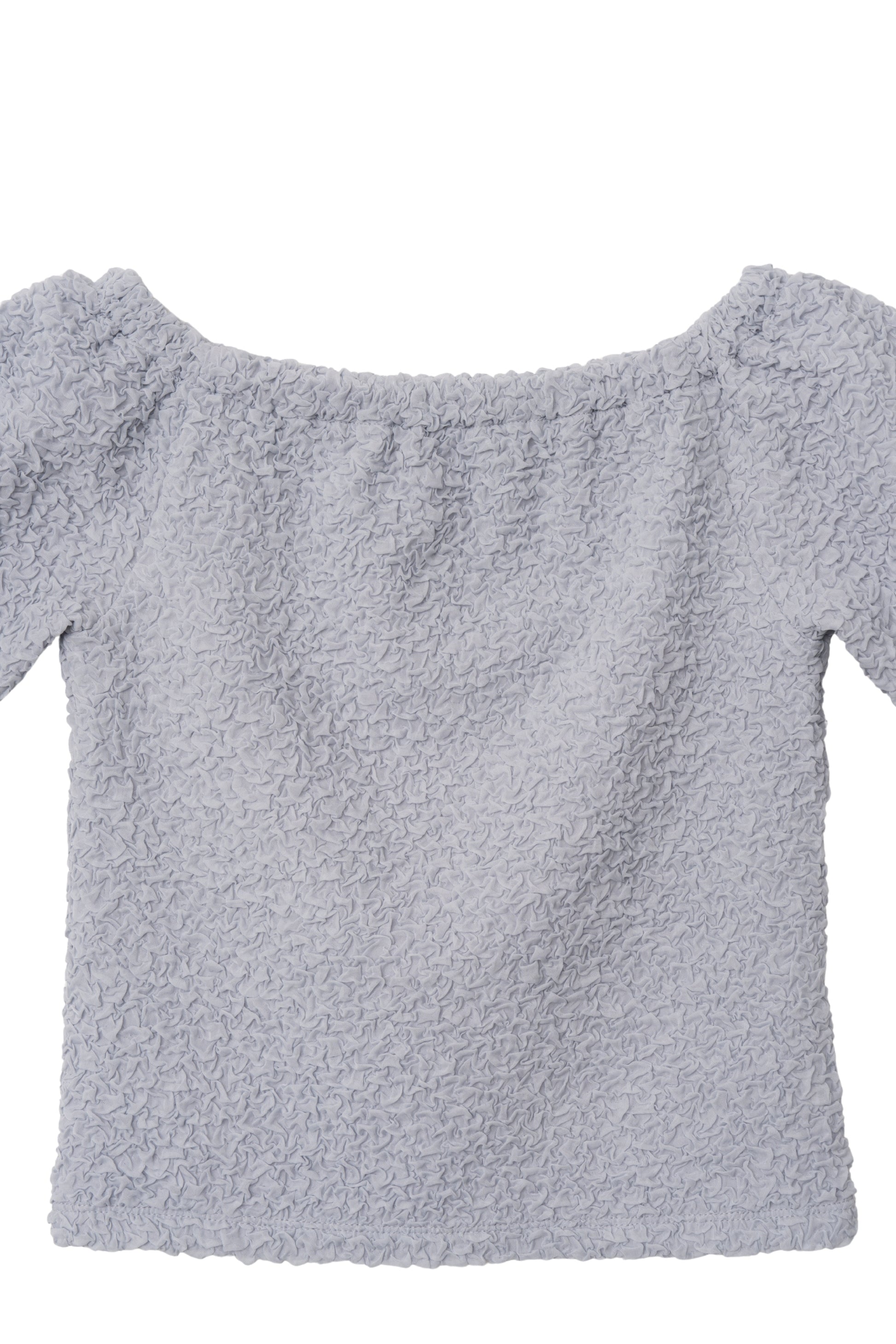 シャーリングカットトップス