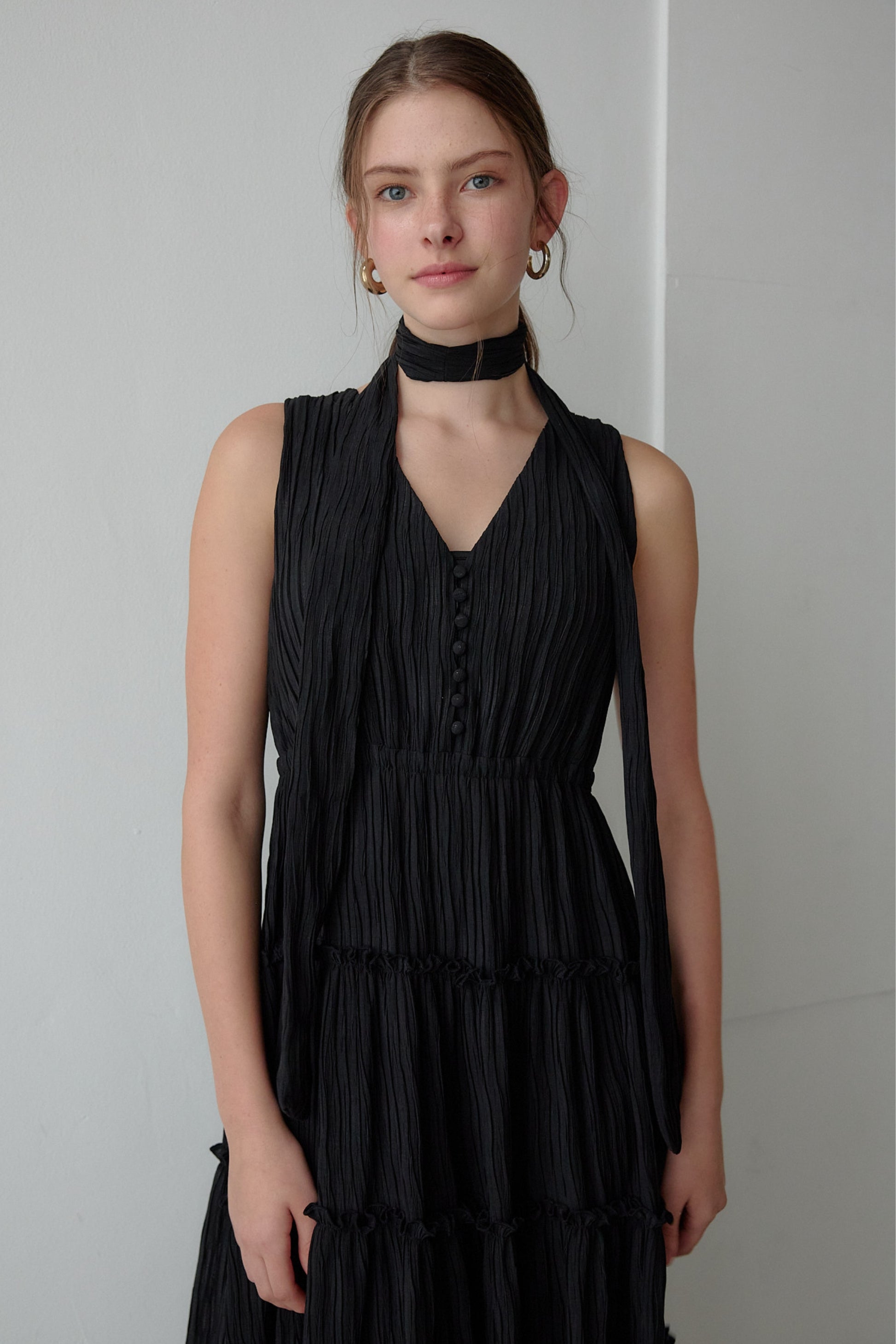 Tiered flare one-piece