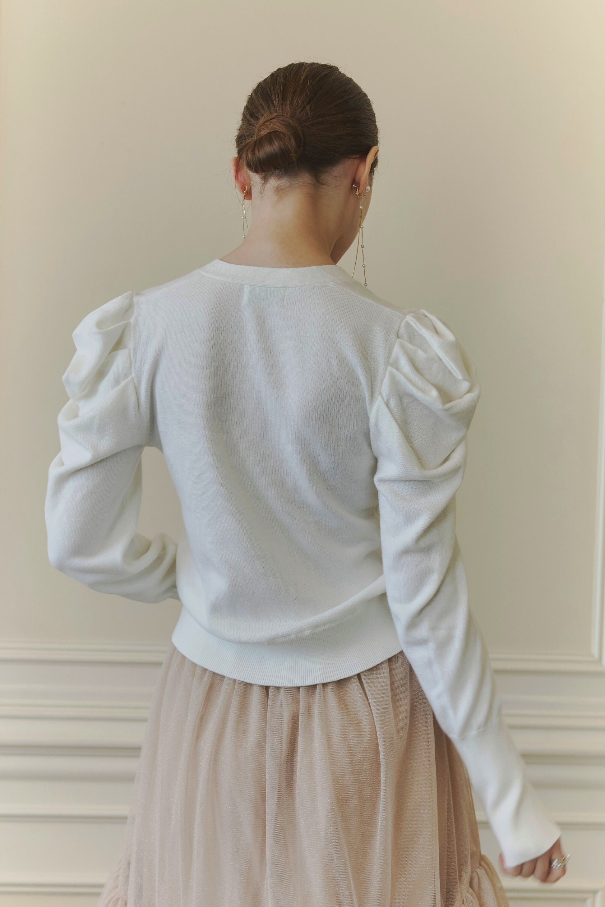 Bijou button cardigan