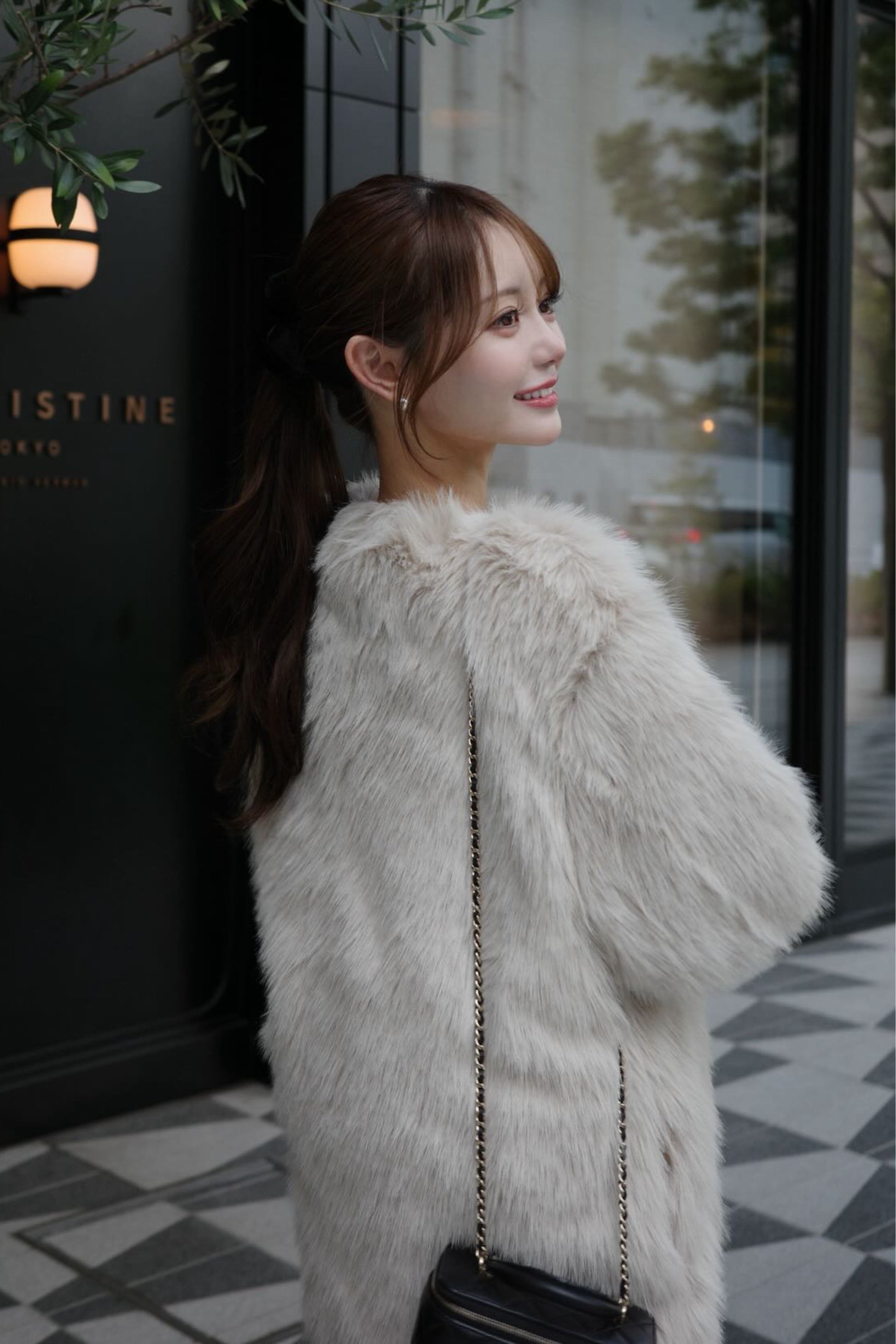 【SALE】Loose fur coat