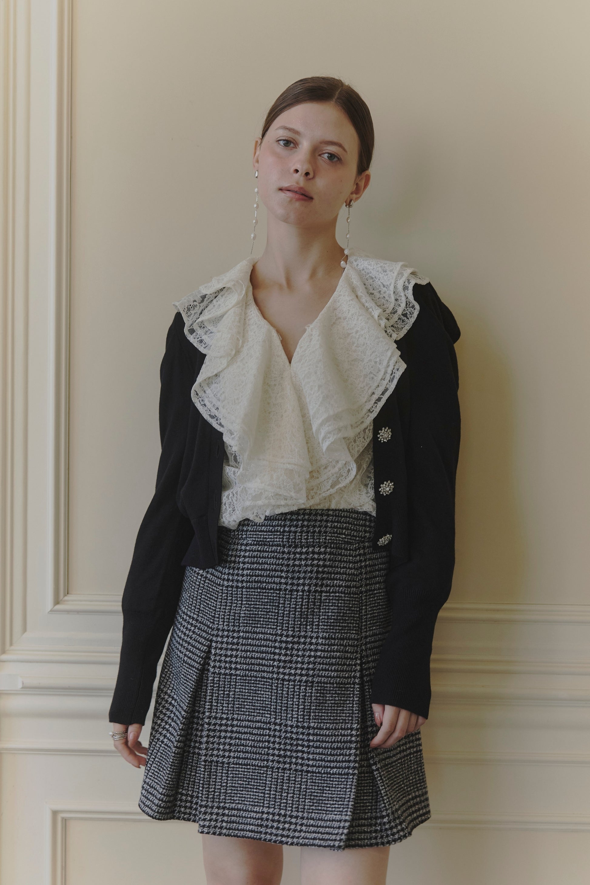 Bijou button cardigan