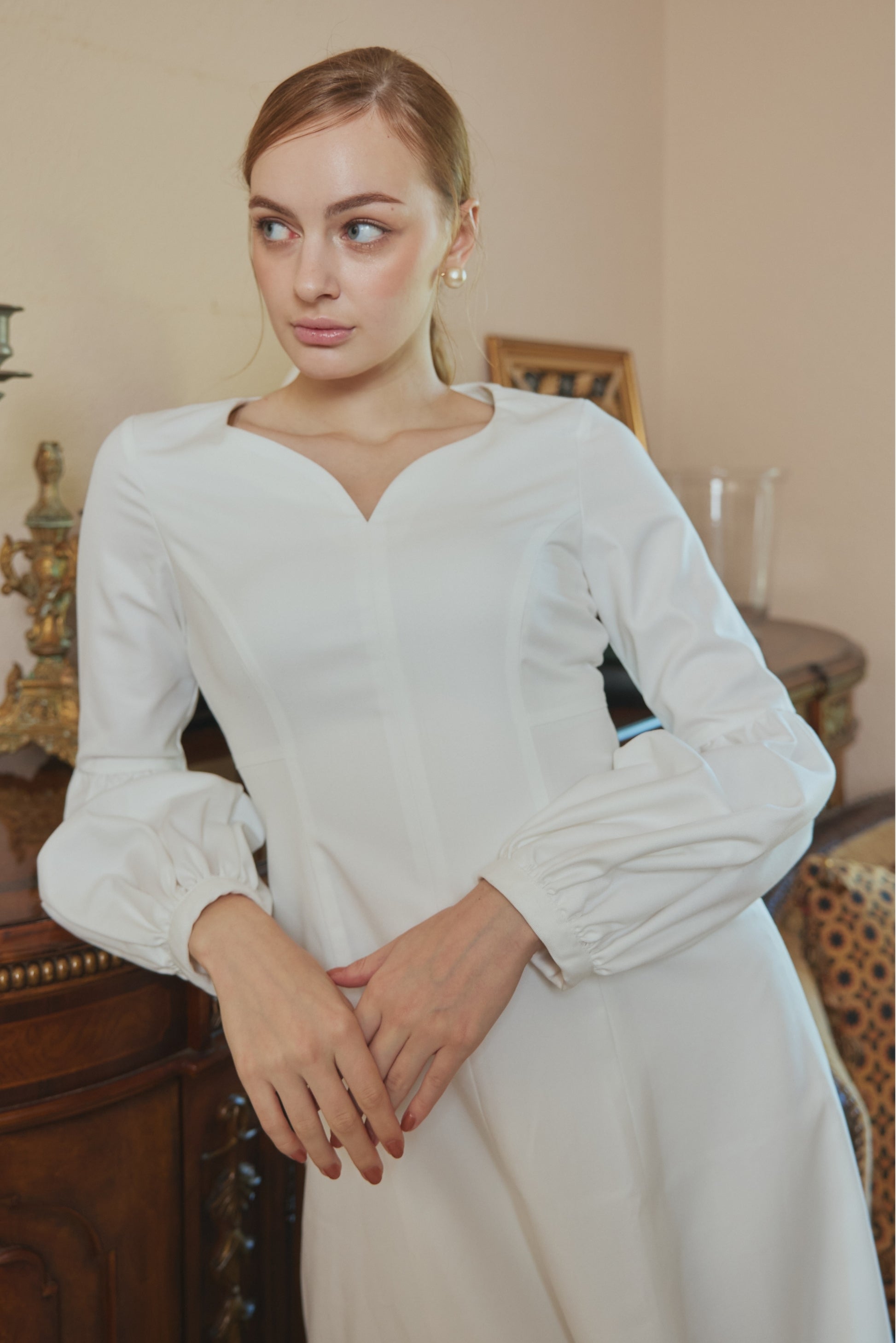 Heart Neck One-Piece