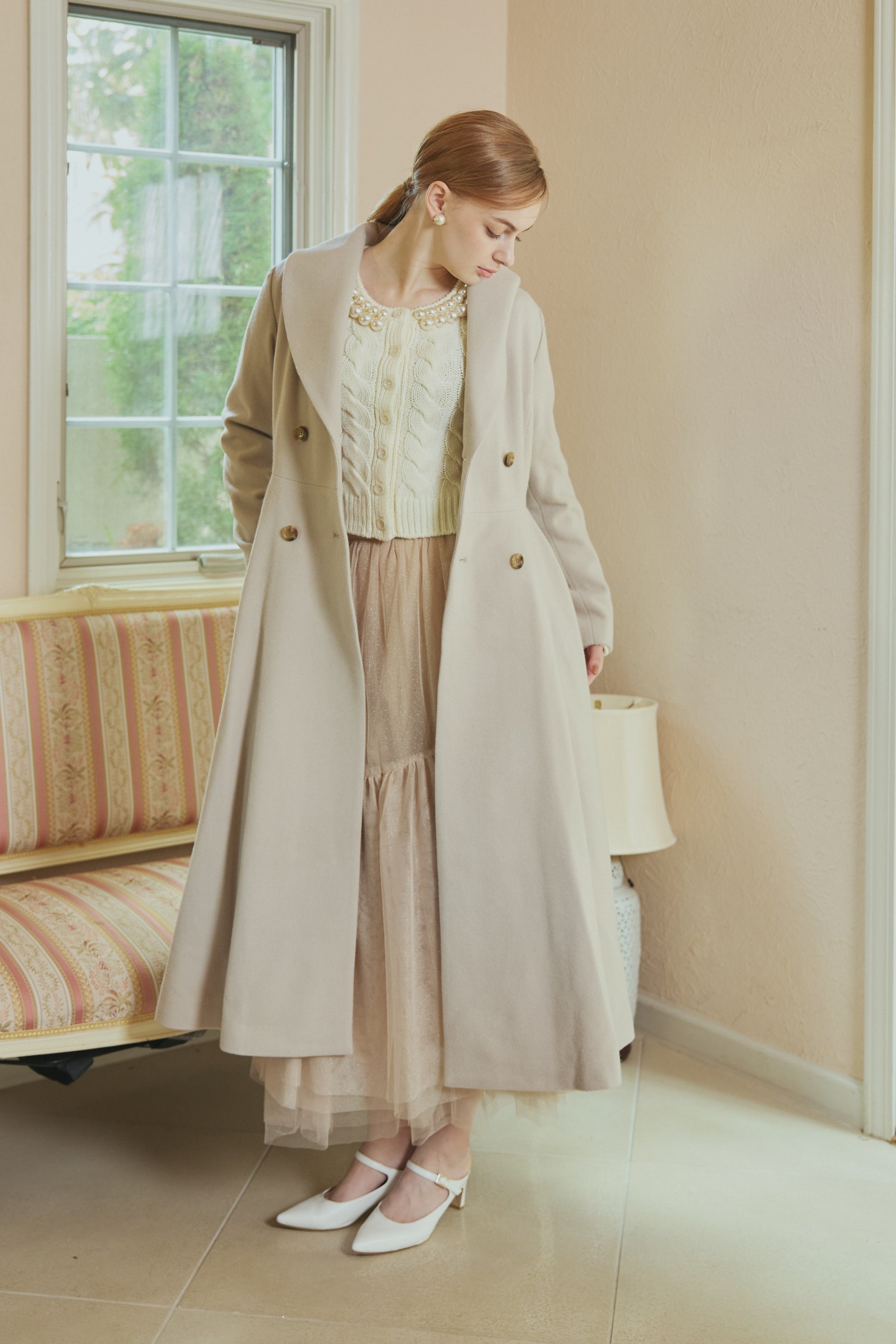 Classic flare coat