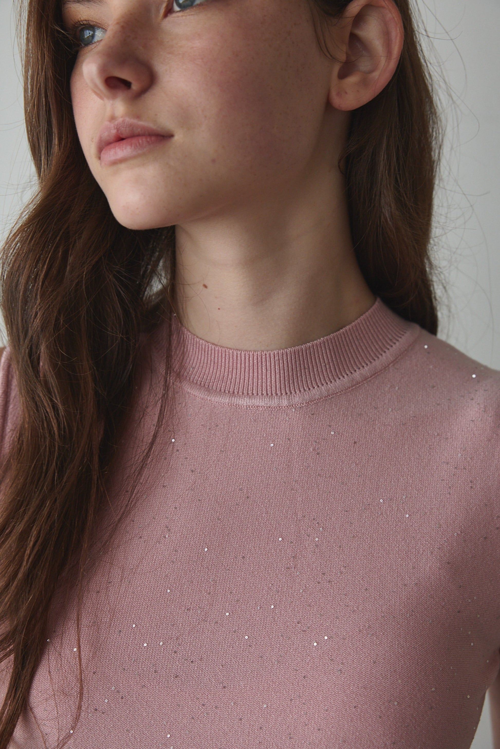 Lame knit