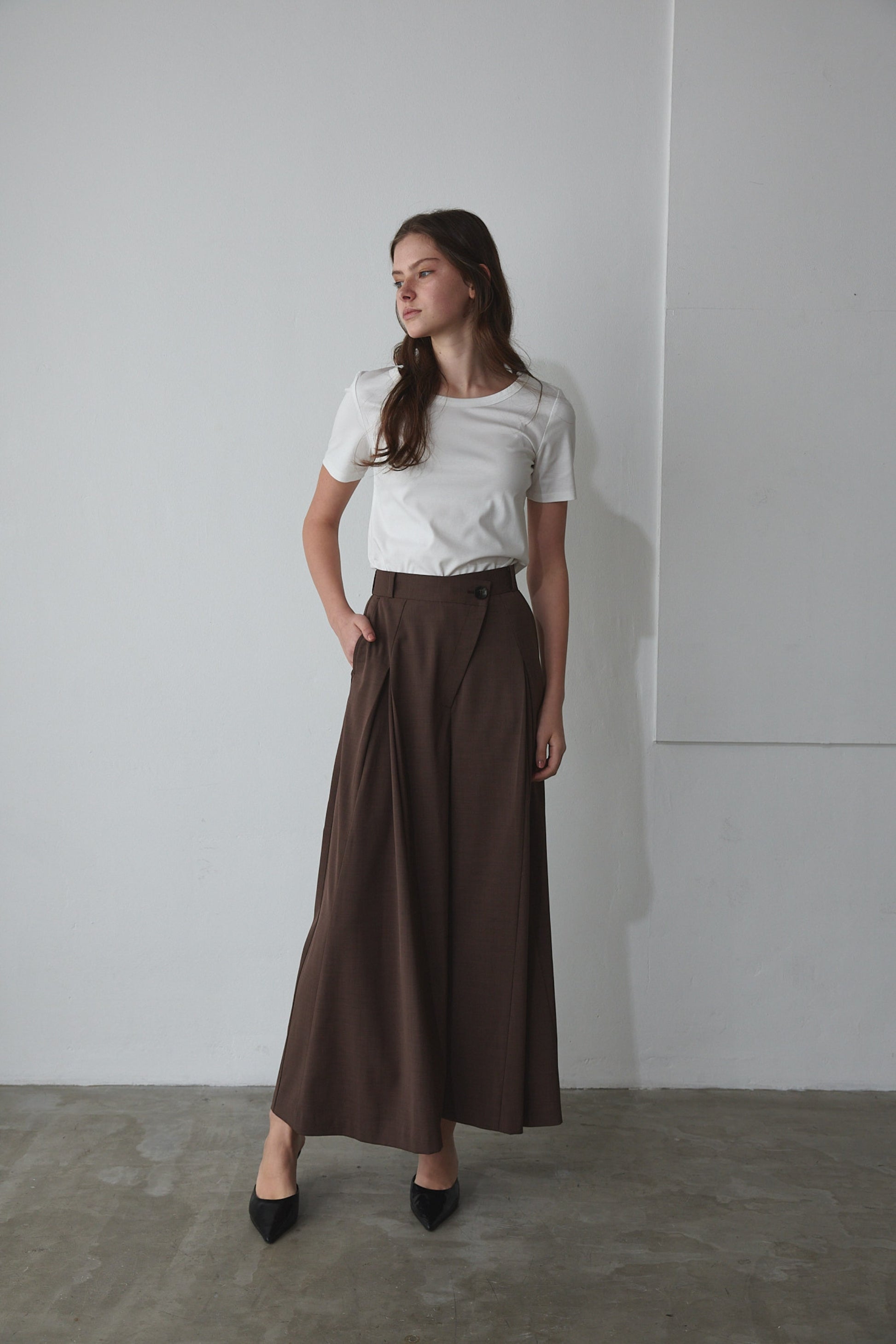 4色展開シースルー刺繍TOPS | KSN