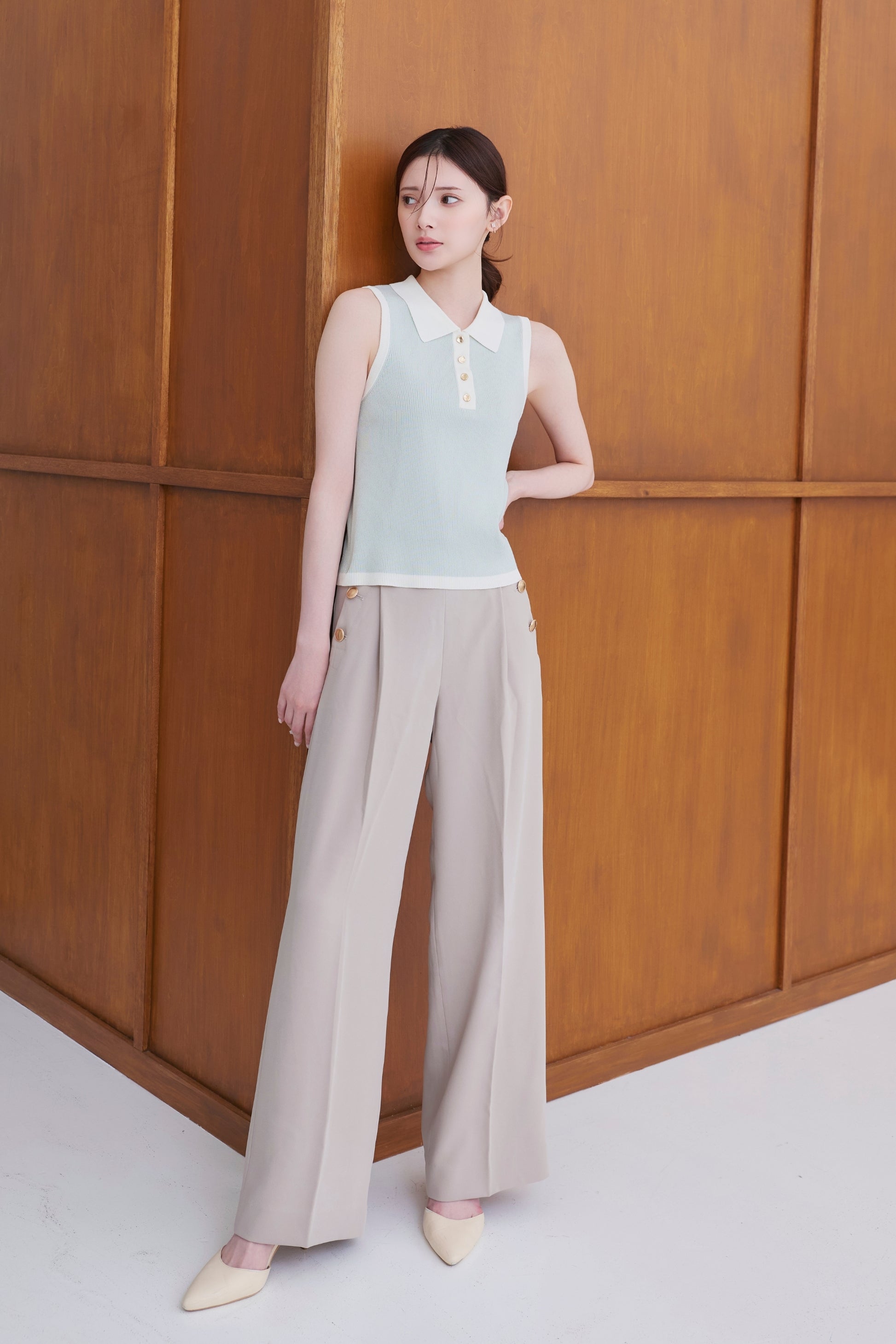 BEIGE / Msize / 165cm