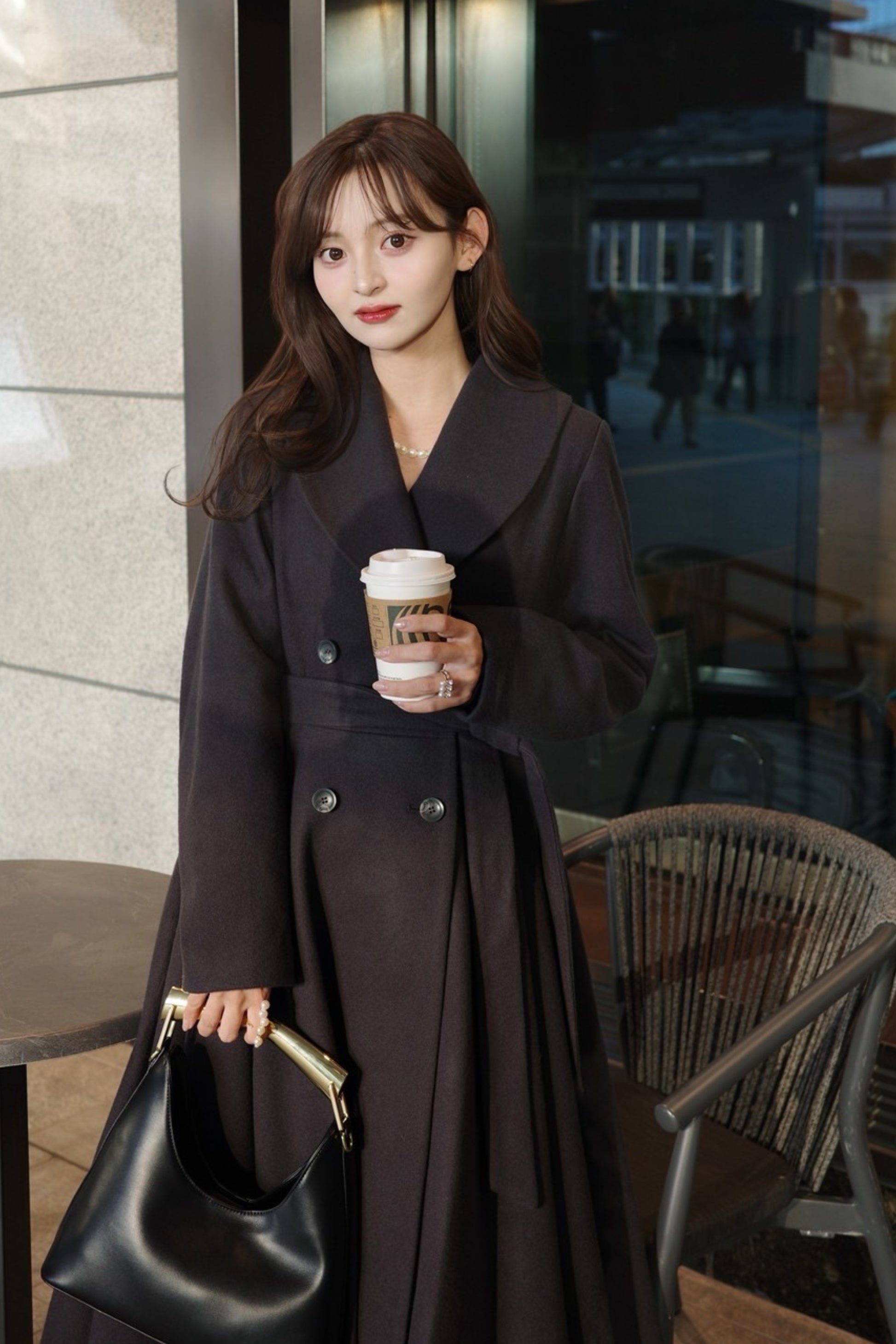 Classic flare coat