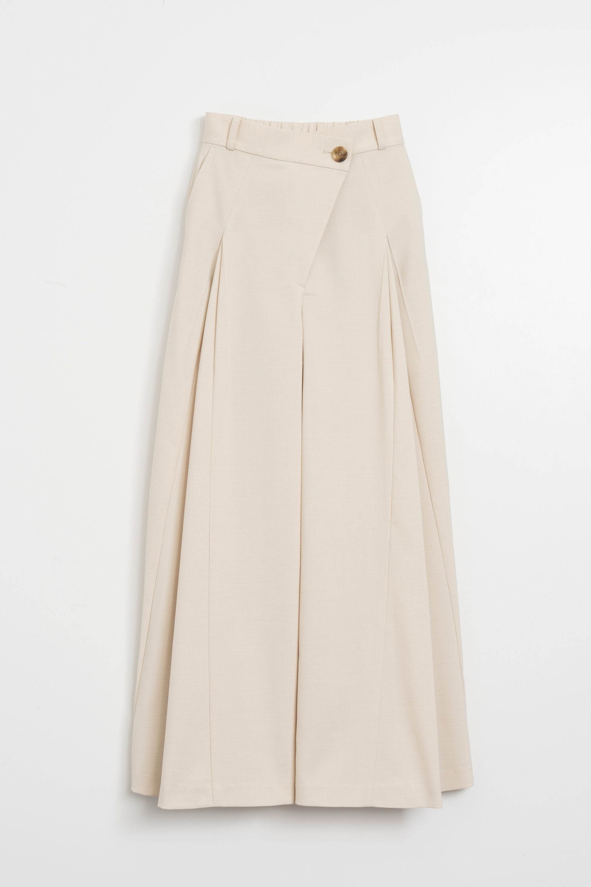Cross tuck pants
