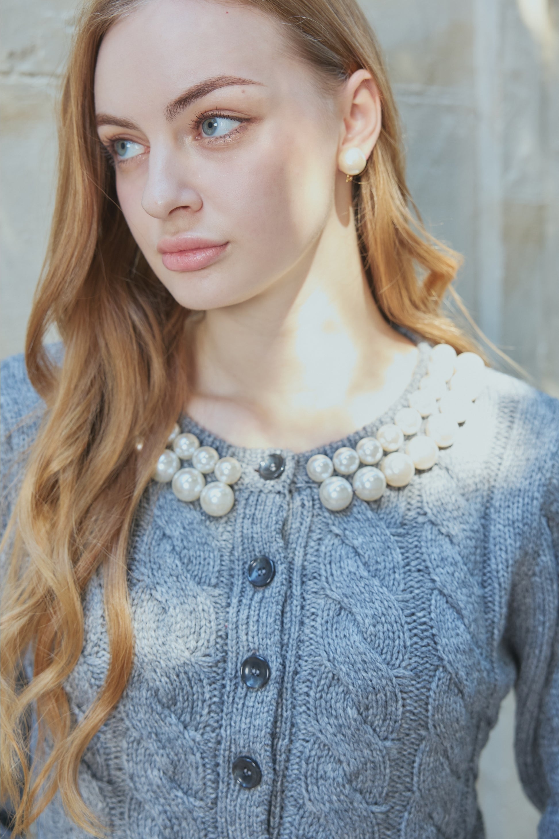 Pearl knit jacket