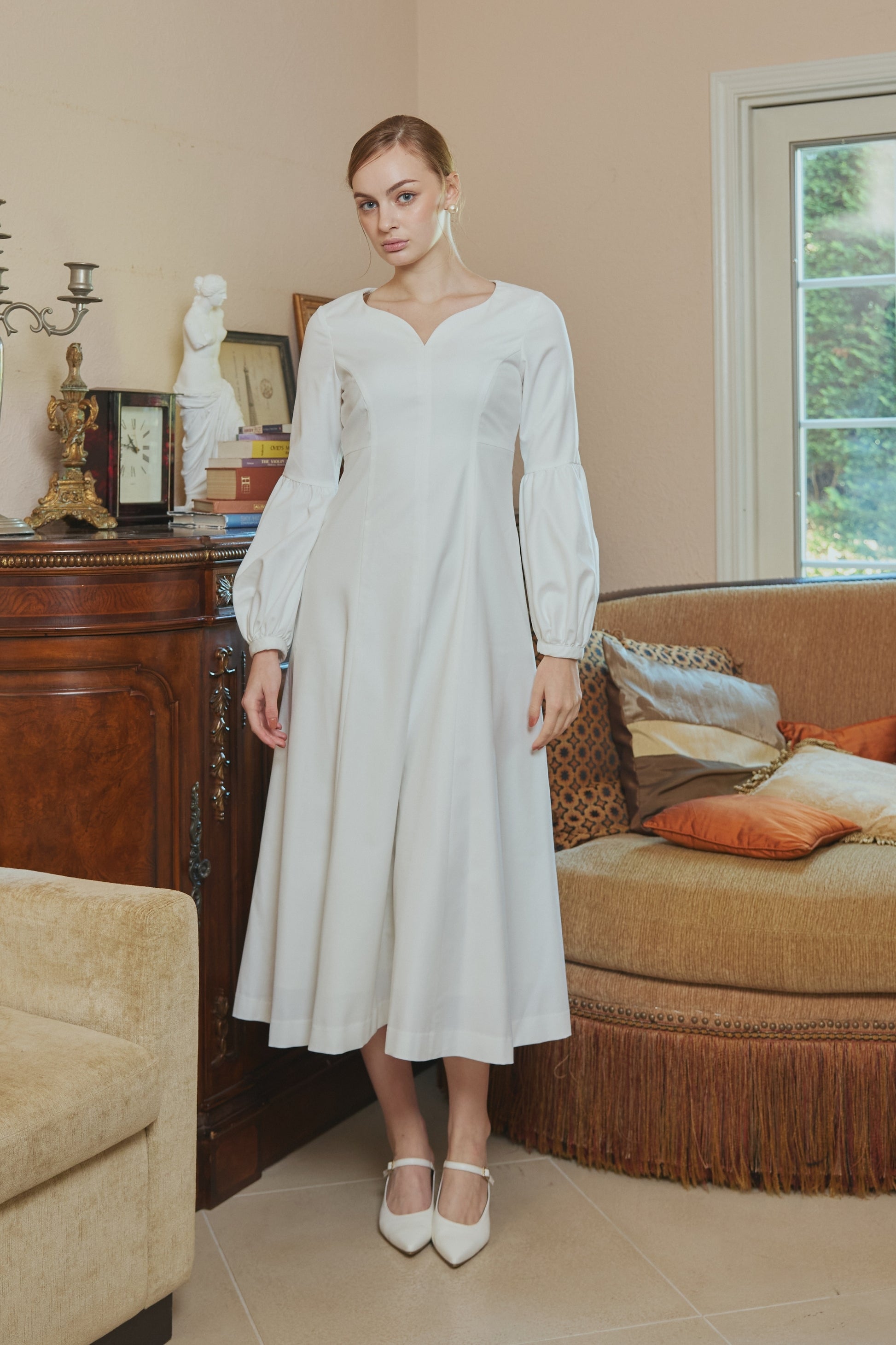 Heart Neck One-Piece