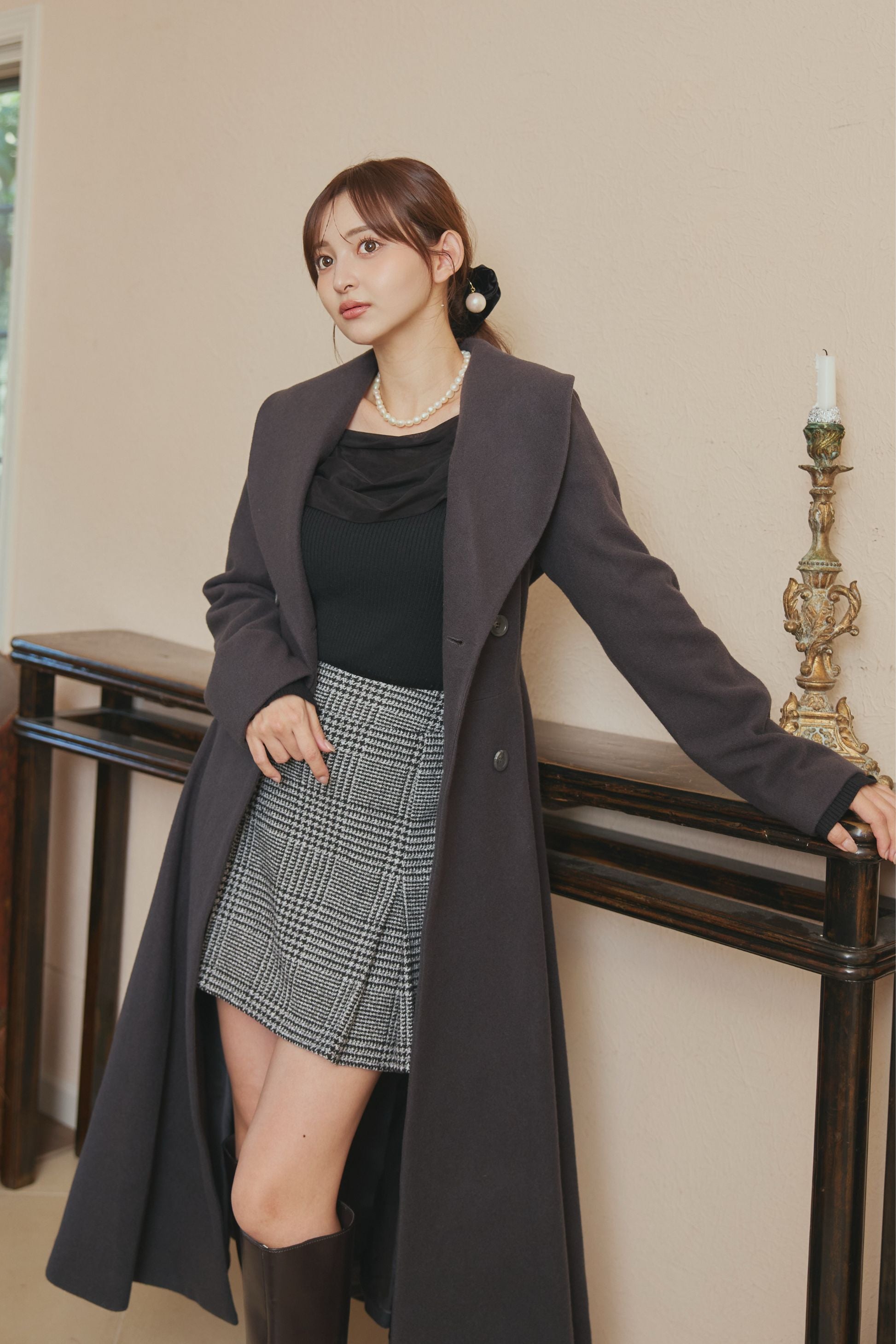Classic flare coat