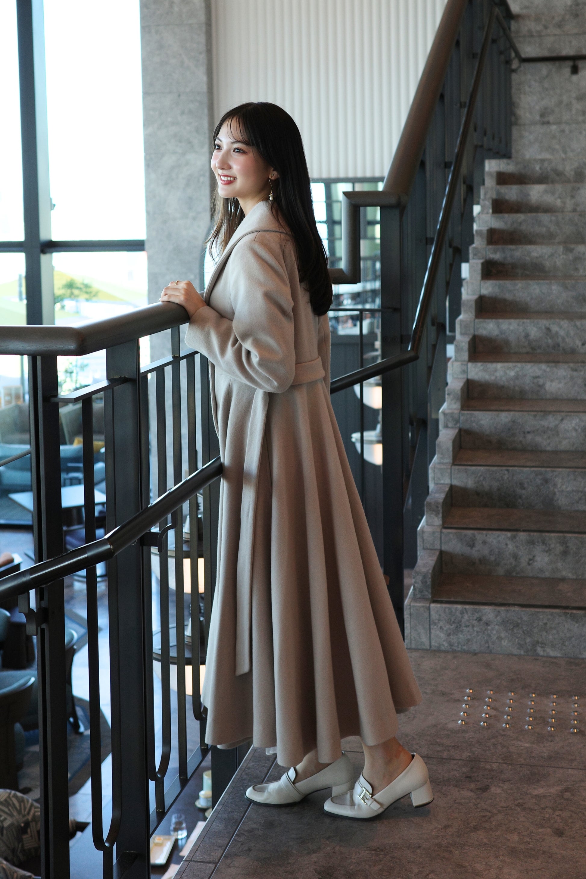 Classic flare coat