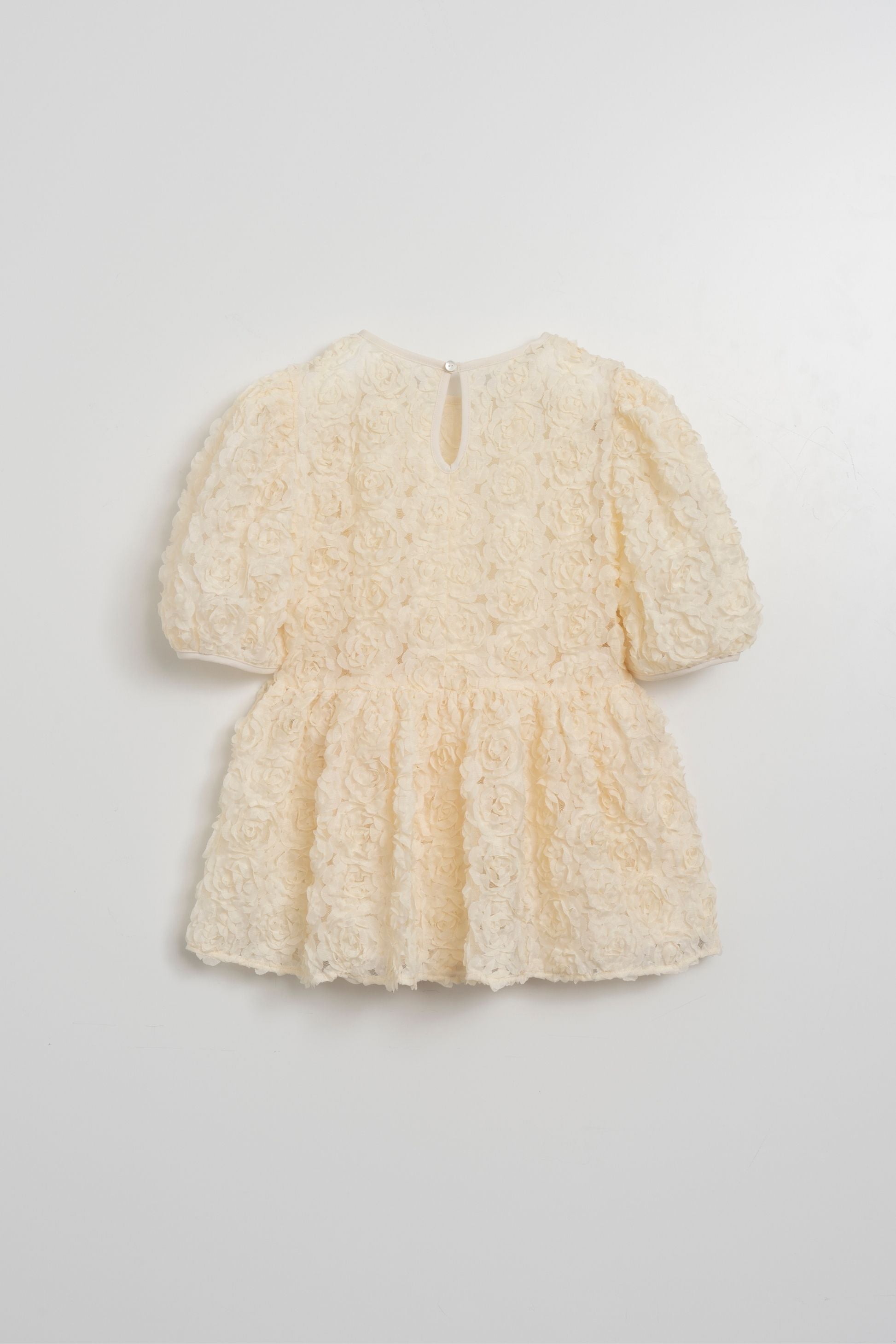 トップス Orgue Flower tulle blouse Flower tulle blouse 【Black】