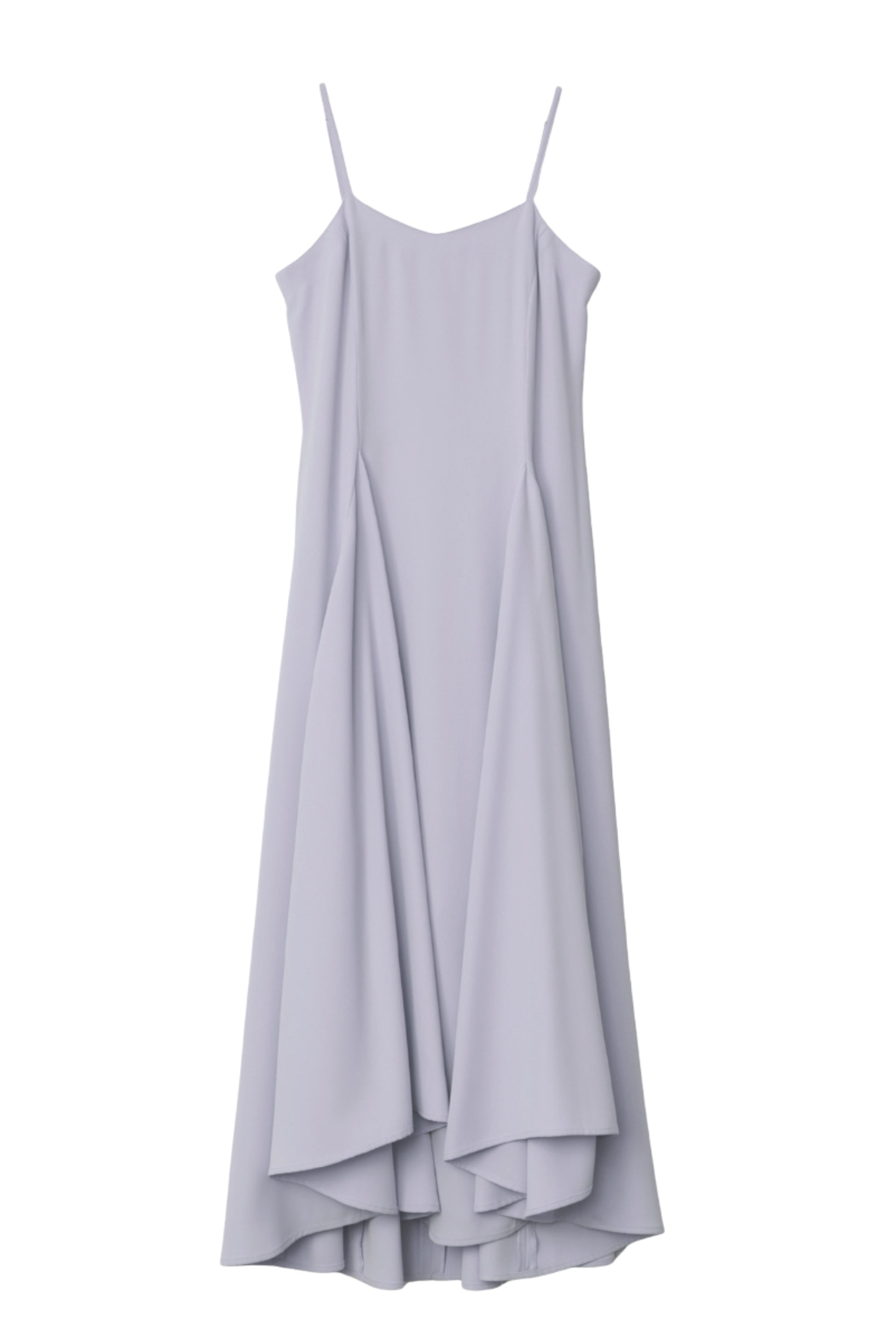 新品【ORGUE】ラッフルキャミワンピース(BLUE GRAY)Mサイズ ラッフルキャミワンピース
