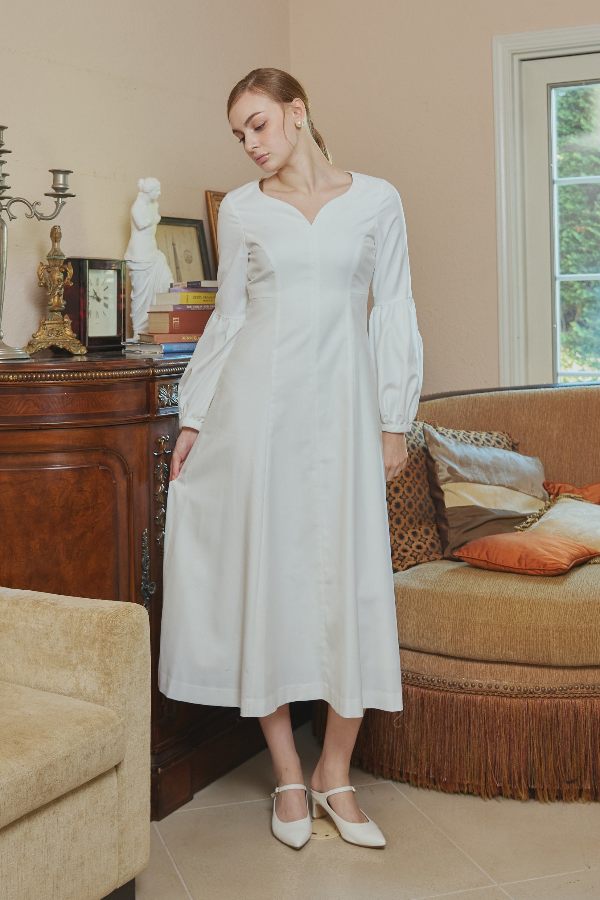 Heart Neck One-Piece