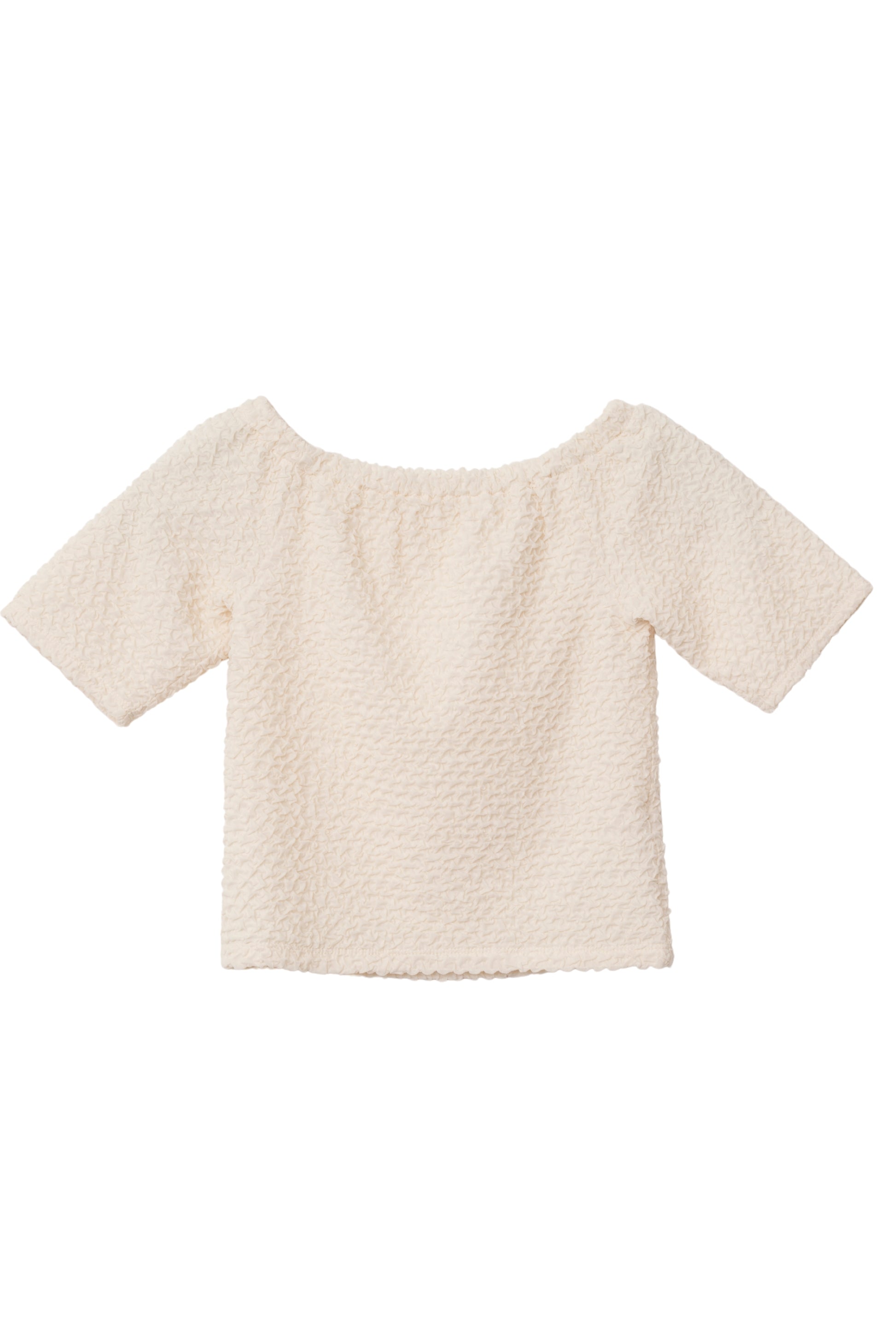 シャーリングカットトップス