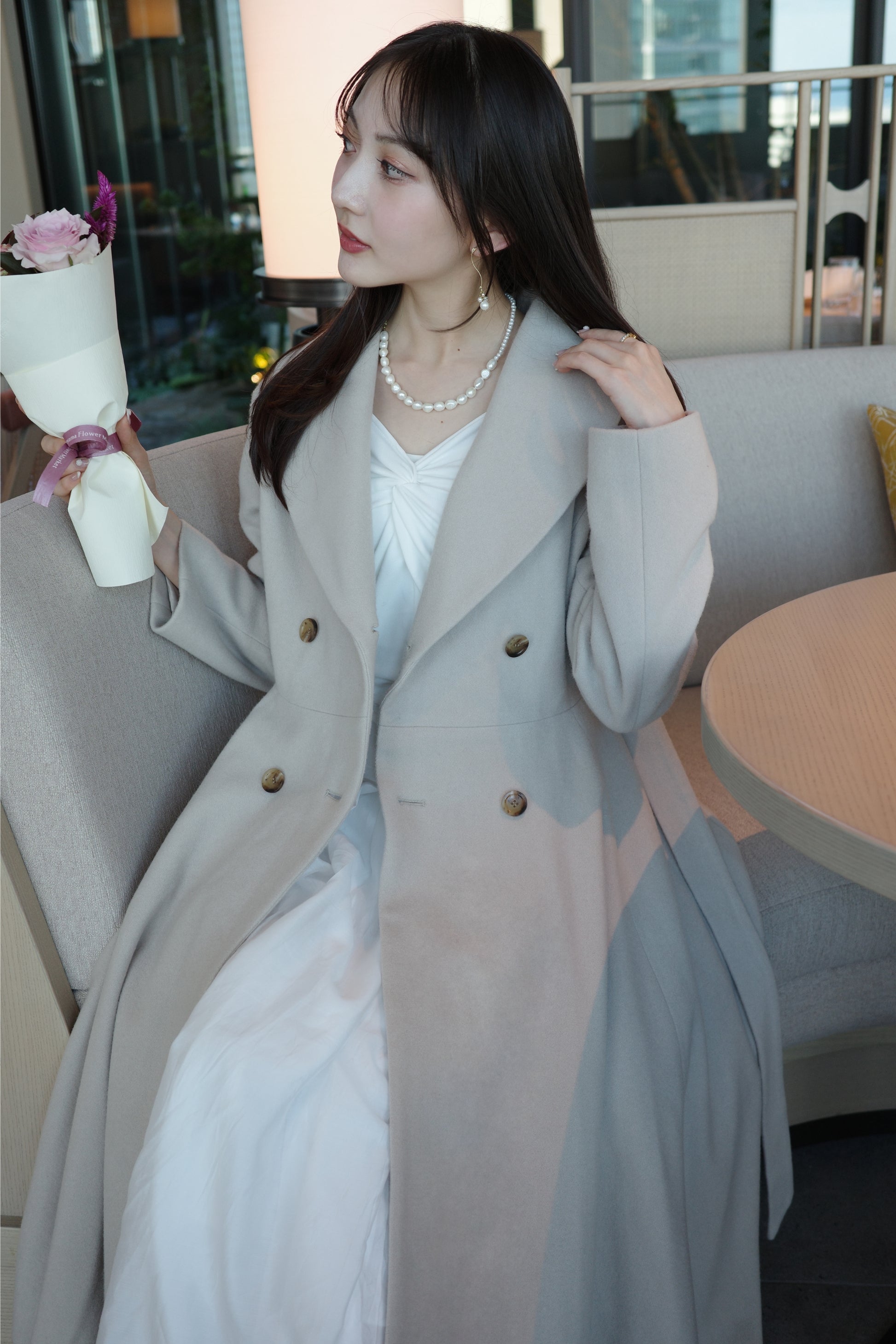 Classic flare coat