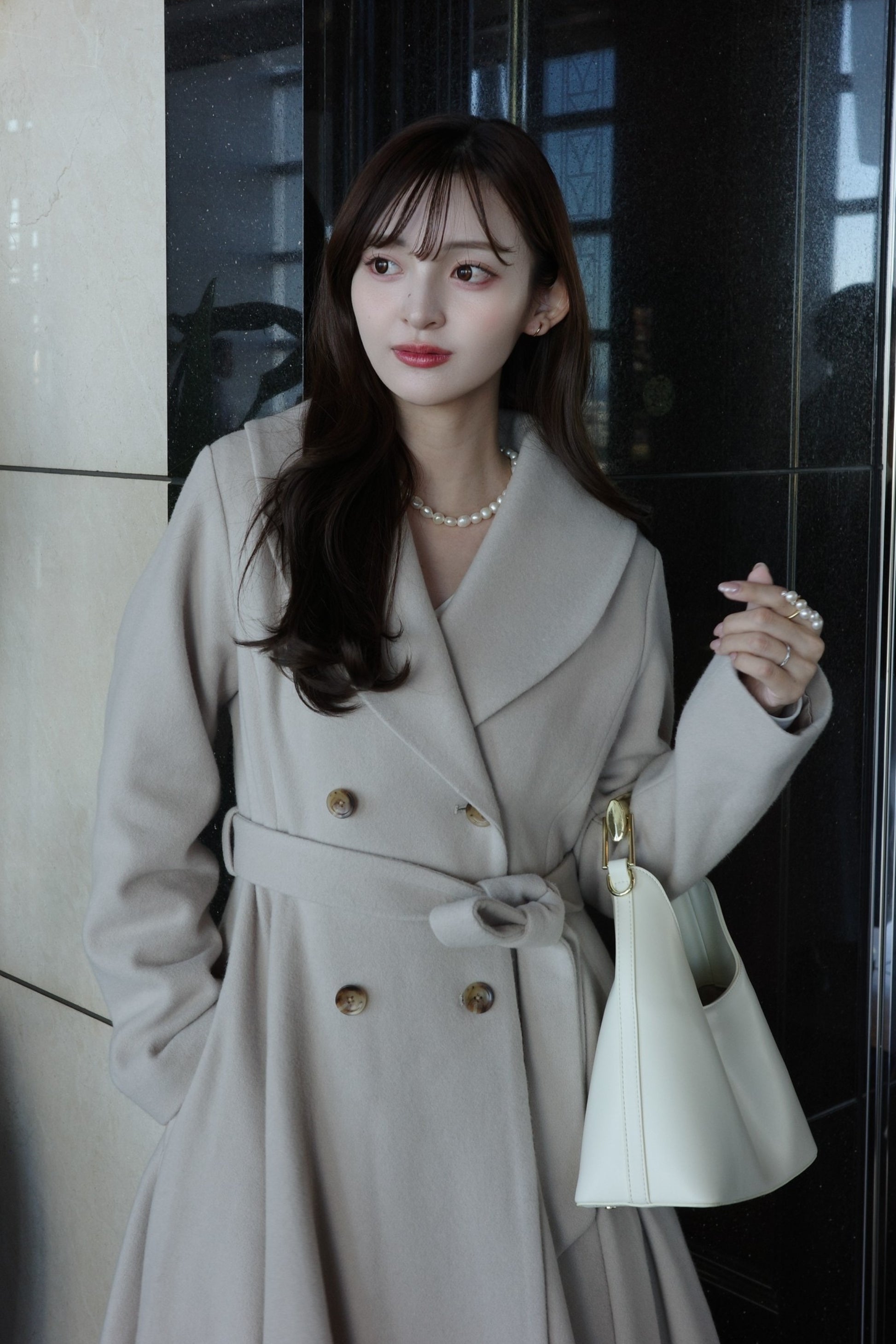 Classic flare coat