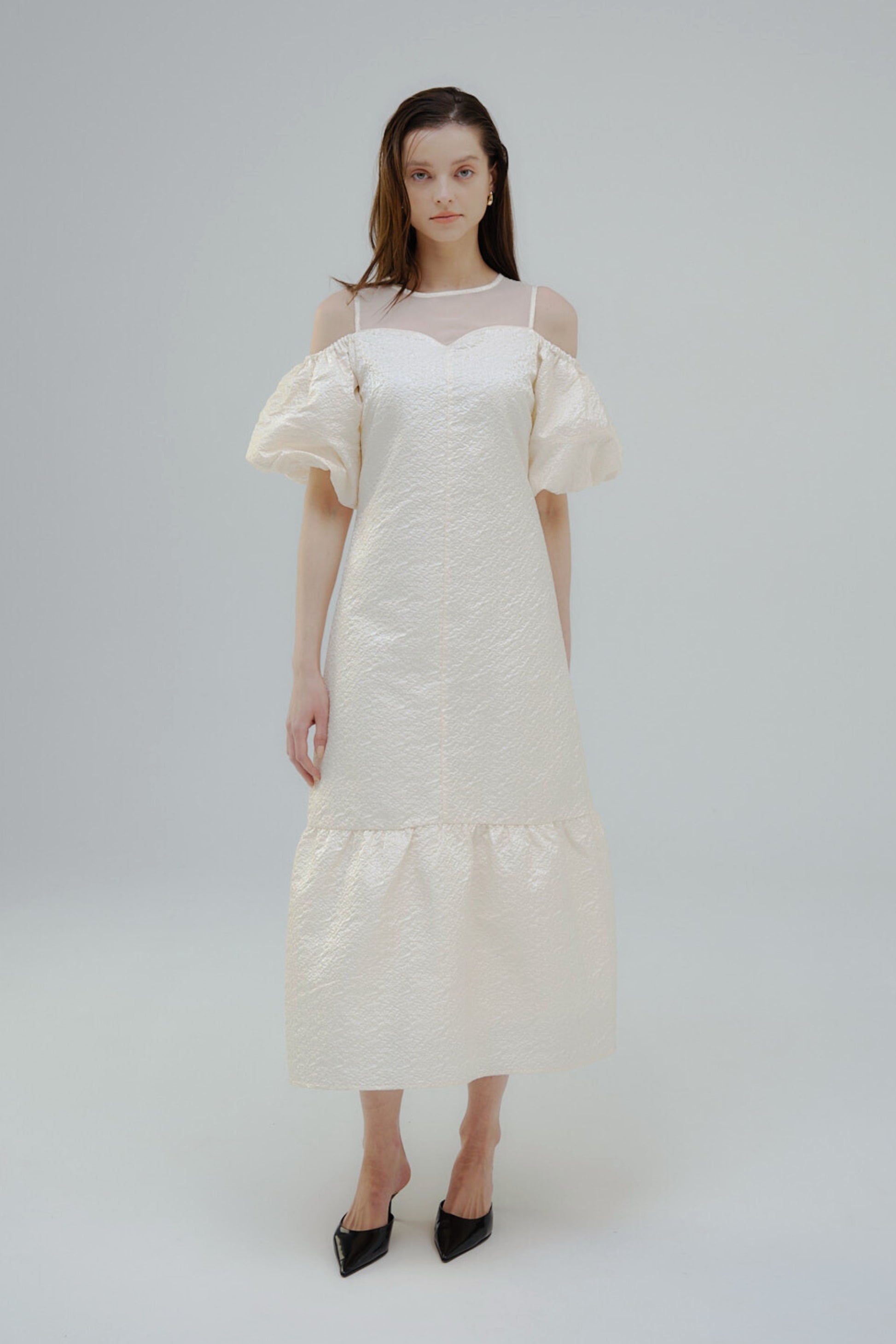 【orgue】 ワンピース POPUP STORE Limited ITEM Ruffle Frill One-piece color